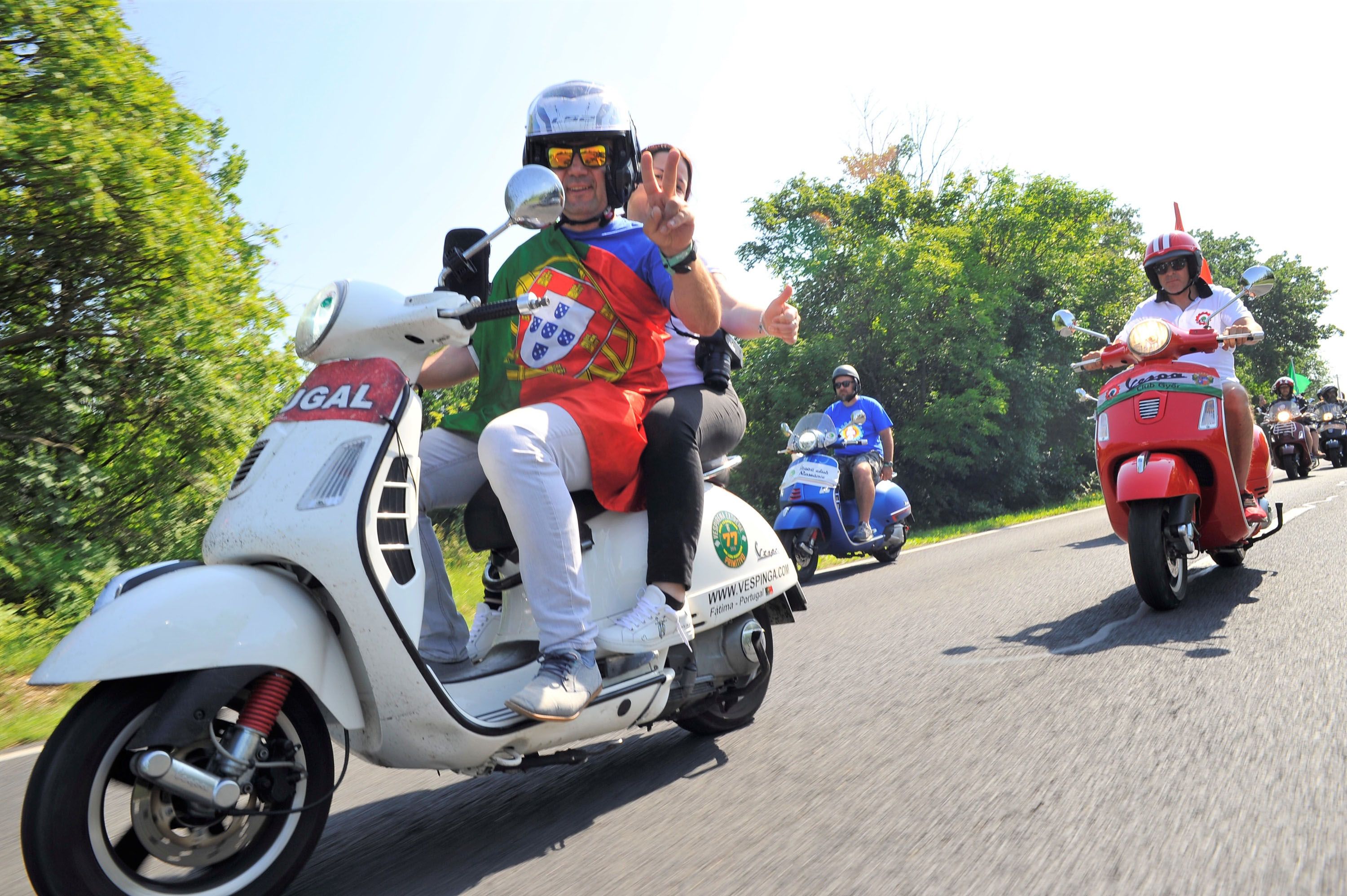 Alemania destapa su pasión por la Vespa.