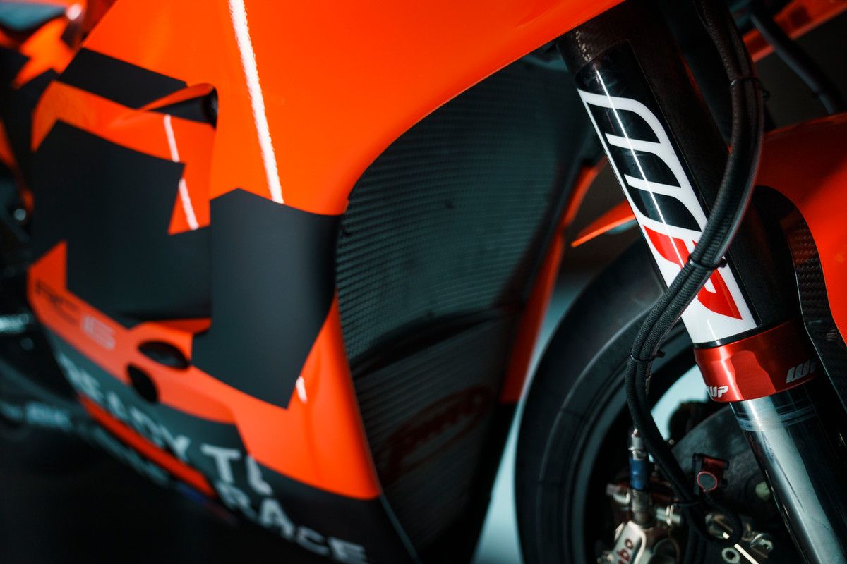 374247 KTM RC16 Tech3 KTM Factory Racing MotoGP Team Presentation 2021  5 