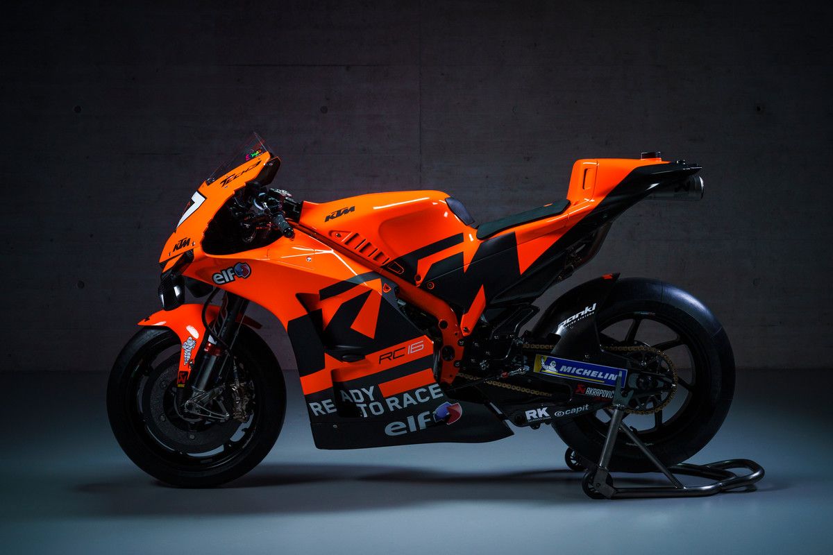 374262 Iker Lecuona 27 RC16 Tech3 KTM Factory Racing MotoGP Team Presentation 2021  19 