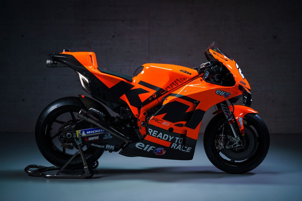 374266 Iker Lecuona 27 RC16 Tech3 KTM Factory Racing MotoGP Team Presentation 2021  22 