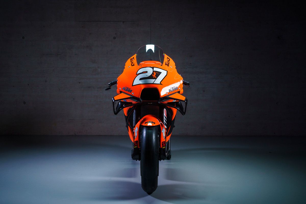 374275 Iker Lecuona 27 RC16 Tech3 KTM Factory Racing MotoGP Team Presentation 2021  9 