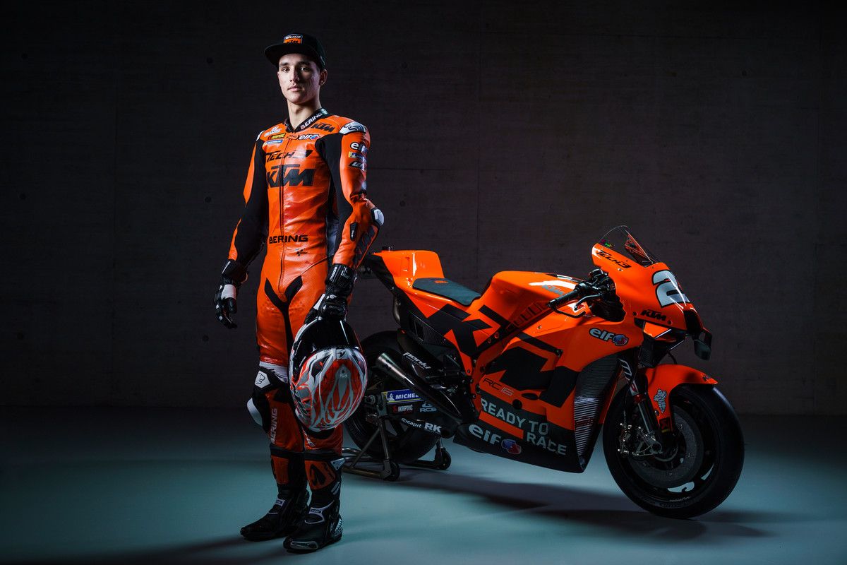 374288 Iker Lecuona 27 Tech3 KTM Factory Racing MotoGP Team Presentation 2021  3 