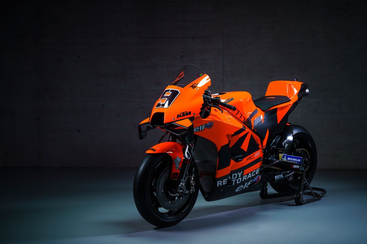 374304 Danilo Petrucci 9 RC16 Tech3 KTM Factory Racing MotoGP Team Presentation 2021  13 
