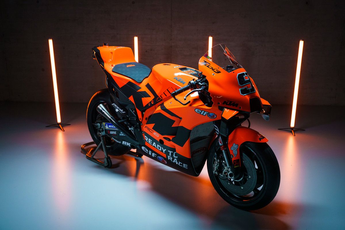 374311 Danilo Petrucci 9 RC16 Tech3 KTM Factory Racing MotoGP Team Presentation 2021  2 