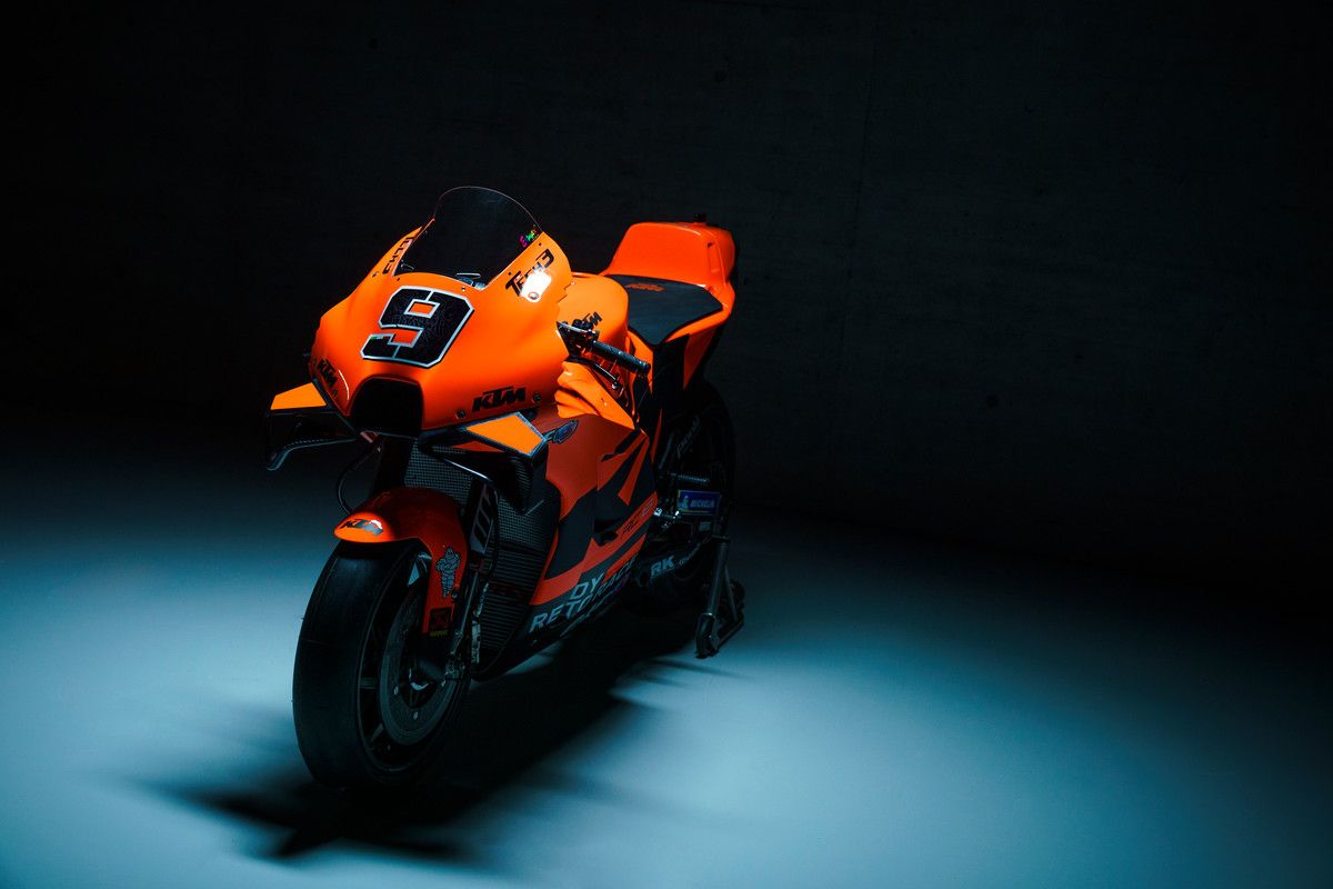 374319 Danilo Petrucci 9 RC16 Tech3 KTM Factory Racing MotoGP Team Presentation 2021  7 