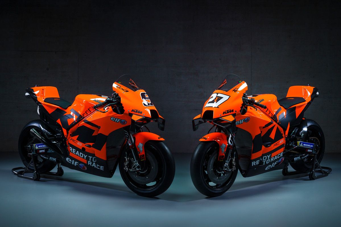 374356 KTM RC16 Tech3 KTM Factory Racing MotoGP Team Presentation 2021  21 