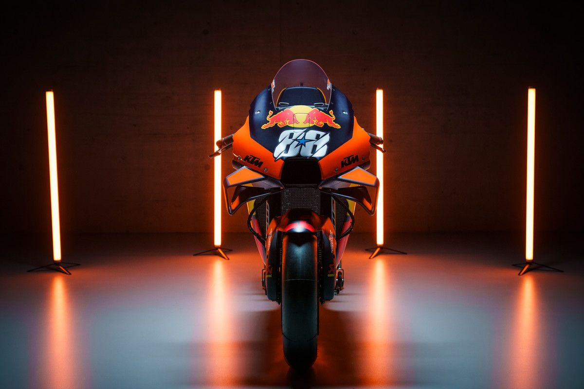 374121 Miguel Oliveira 88 RC16 Red Bull KTM Factory Racing MotoGP Team Presentation 2021  21 