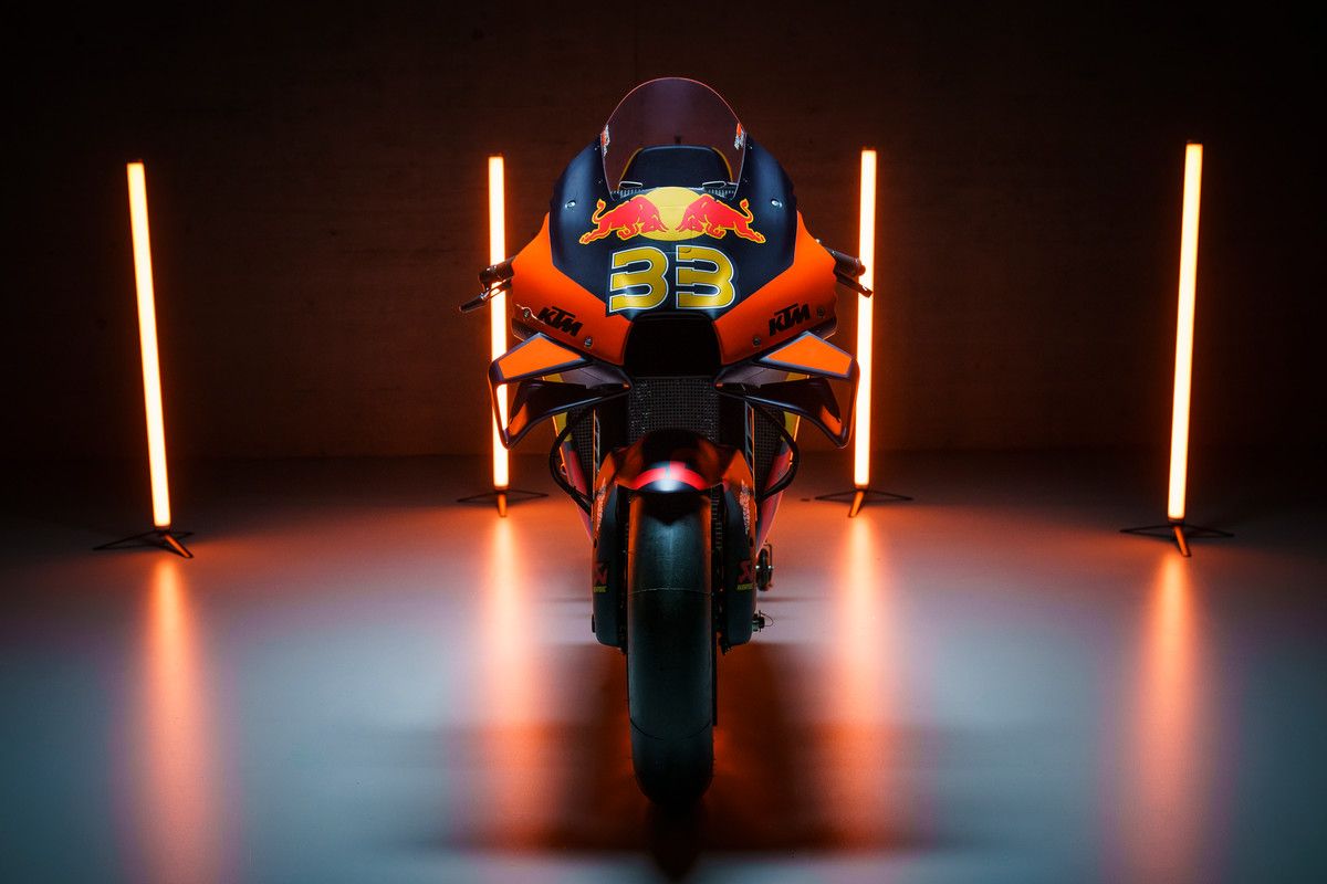 374164 Brad Binder 33 RC16 Red Bull KTM Factory Racing MotoGP Team Presentation 2021  14 