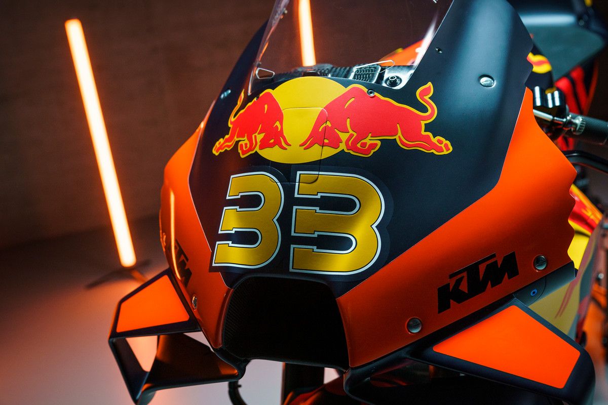 374170 Brad Binder 33 RC16 Red Bull KTM Factory Racing MotoGP Team Presentation 2021  2 