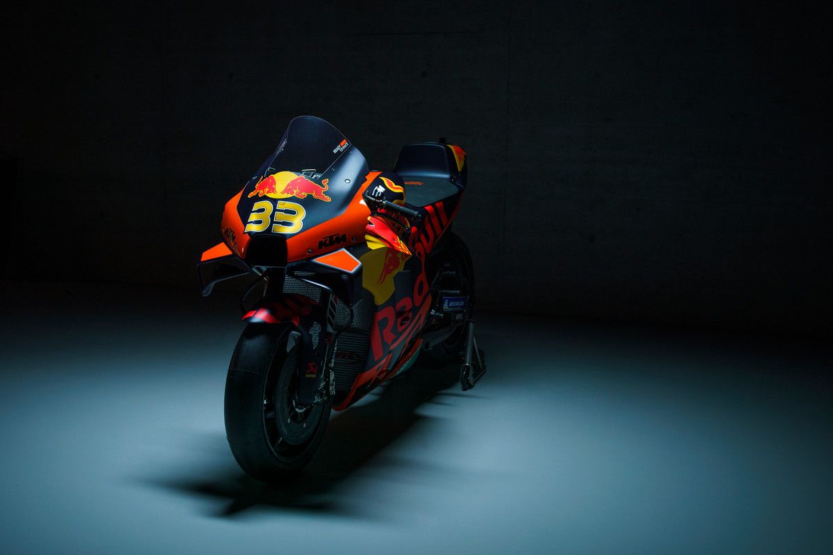 374171 Brad Binder 33 RC16 Red Bull KTM Factory Racing MotoGP Team Presentation 2021  20 