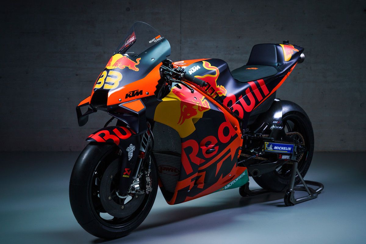 374177 Brad Binder 33 RC16 Red Bull KTM Factory Racing MotoGP Team Presentation 2021  4 