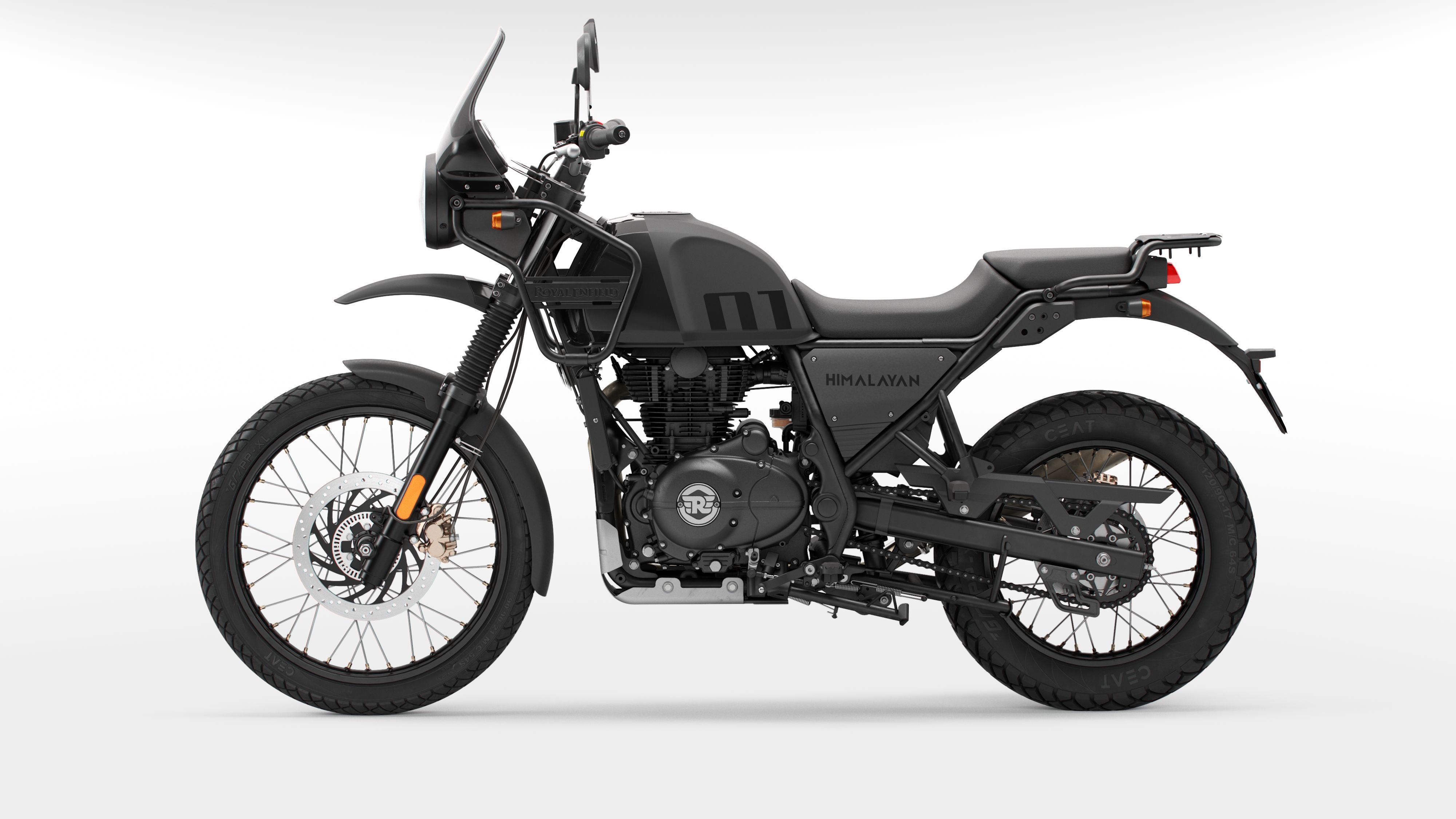 Royal Enfield Himalayan 2021 Granite Black  2