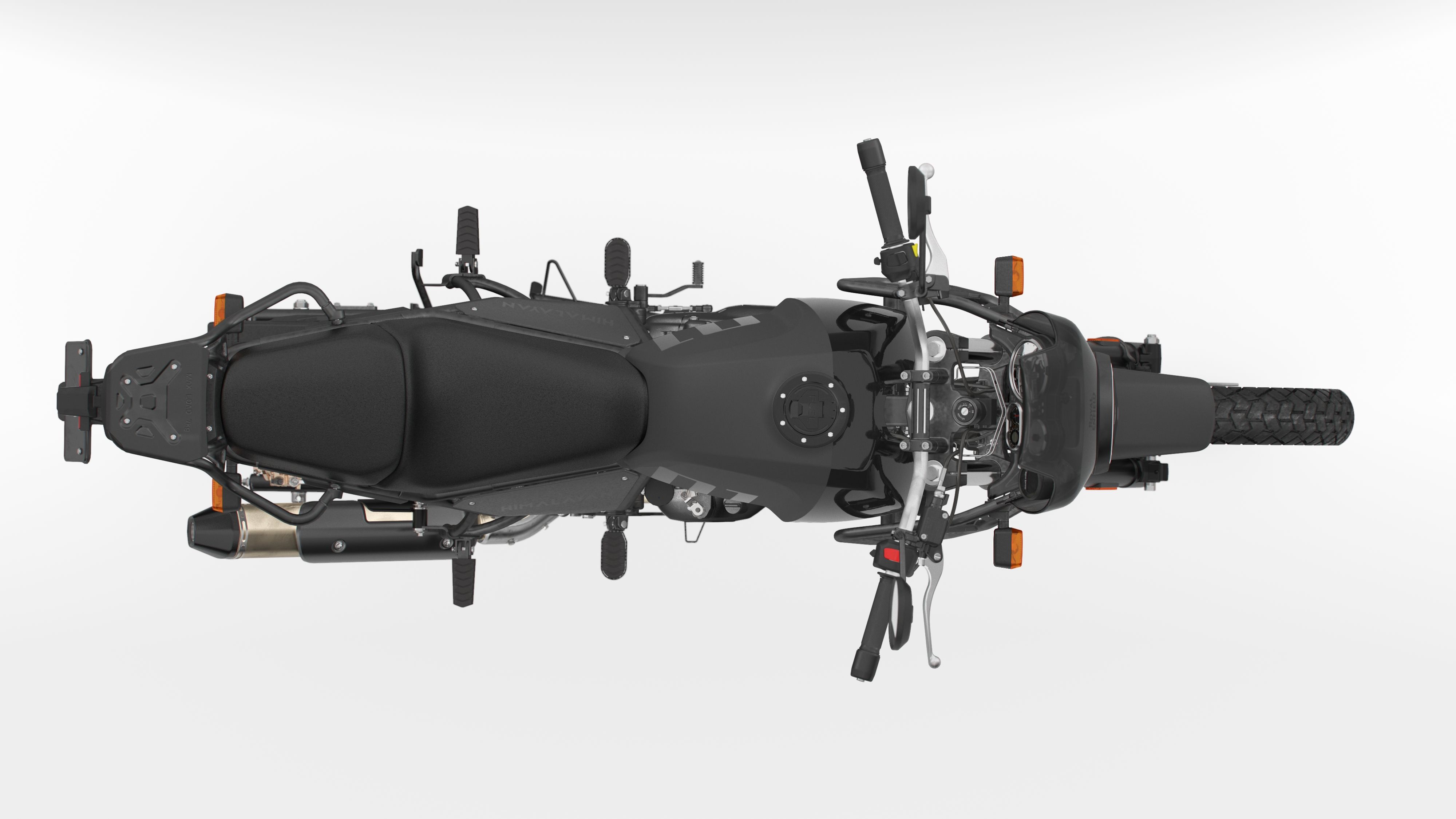 Royal Enfield Himalayan 2021 Granite Black  3