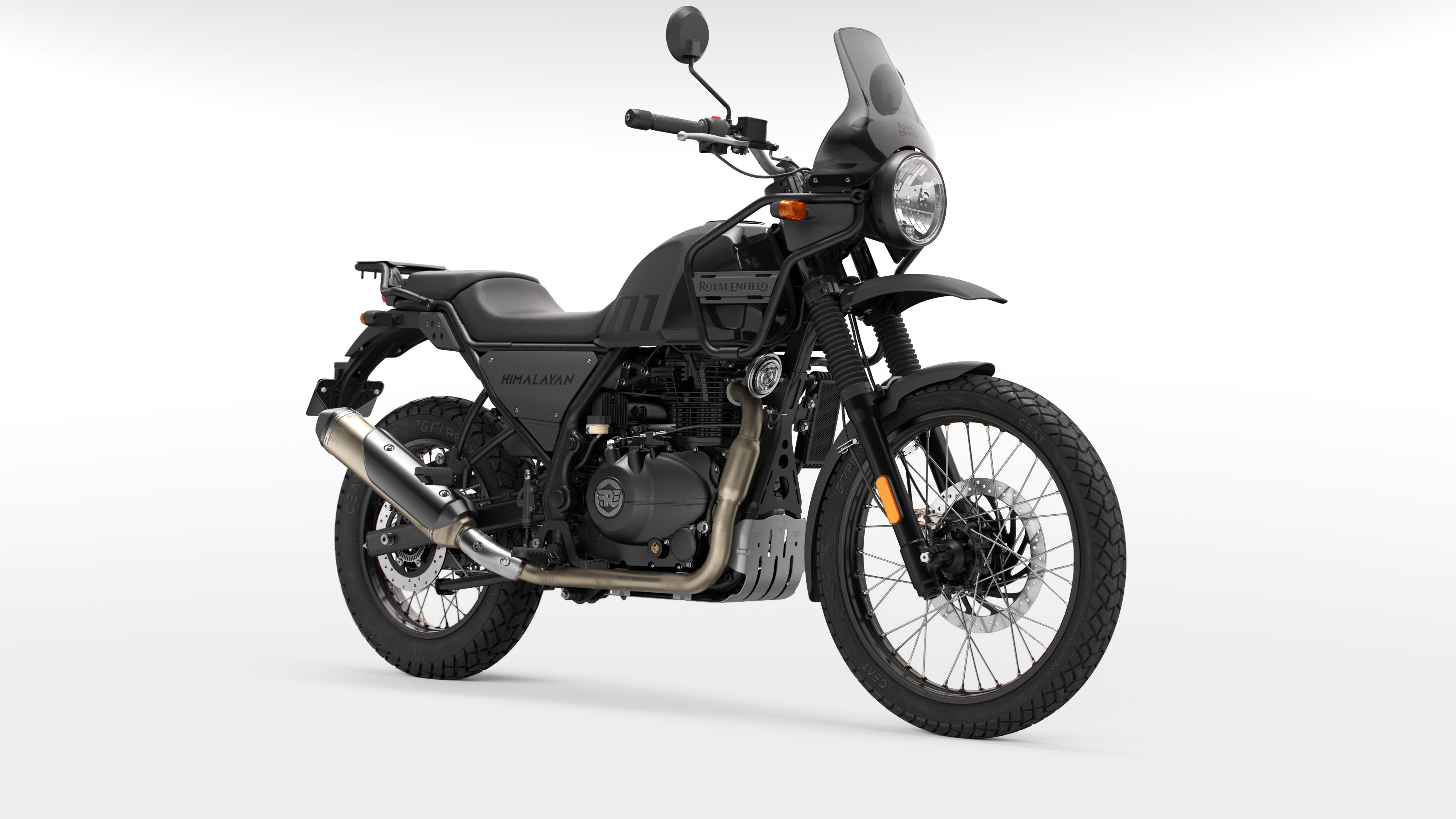 Royal Enfield Himalayan 2021 Granite Black  4