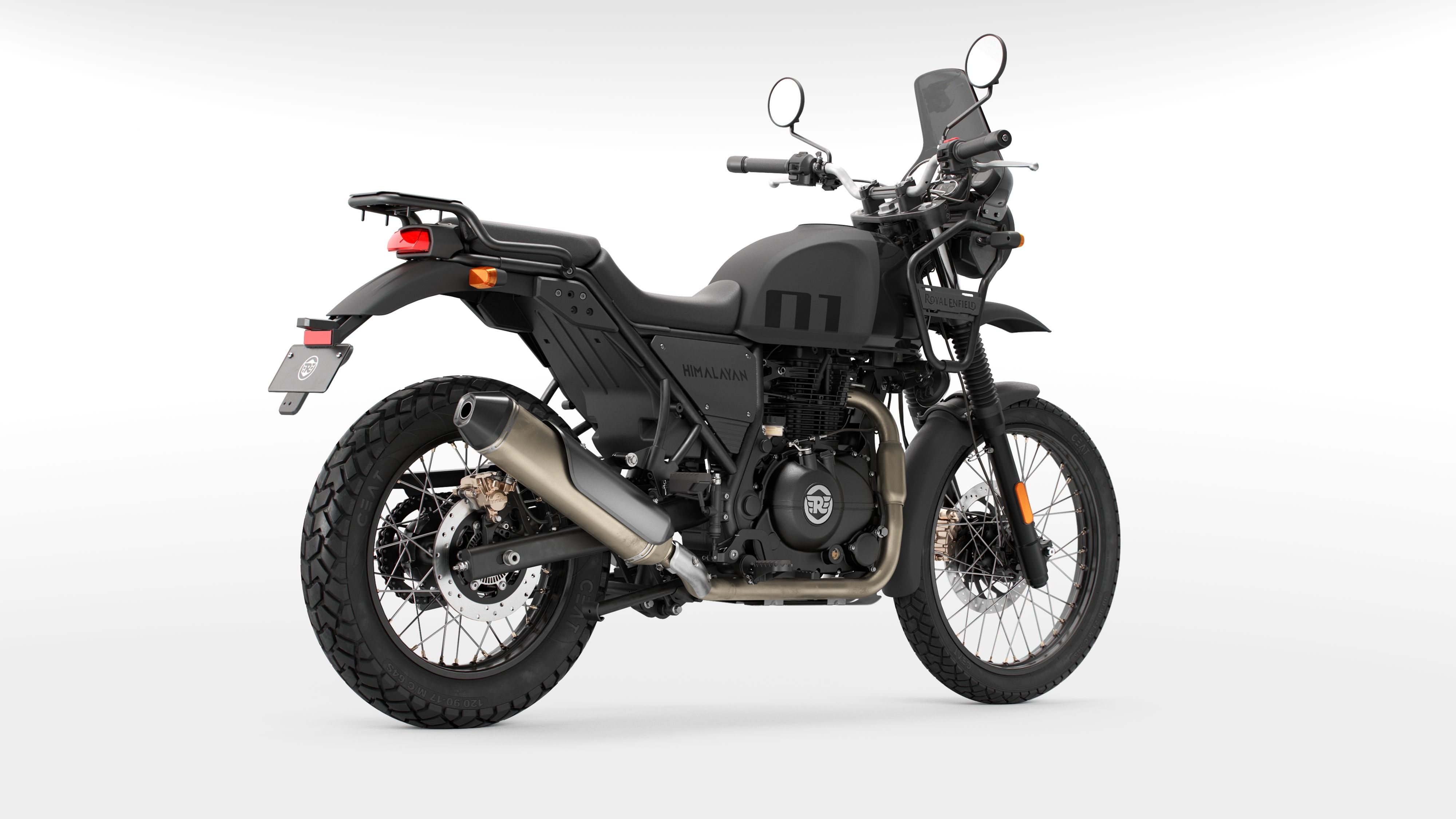Royal Enfield Himalayan 2021 Granite Black  5