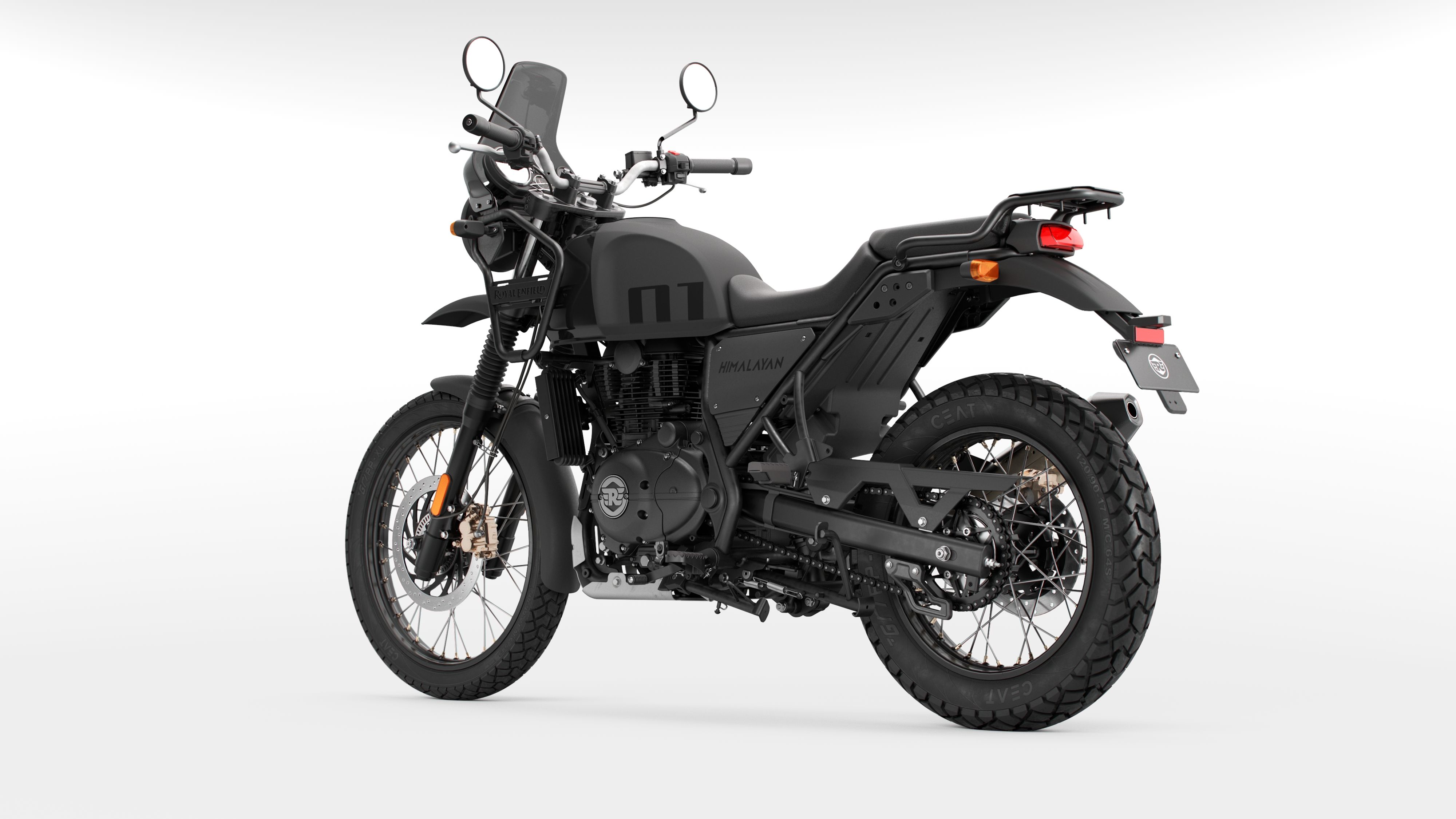 Royal Enfield Himalayan 2021 Granite Black  7
