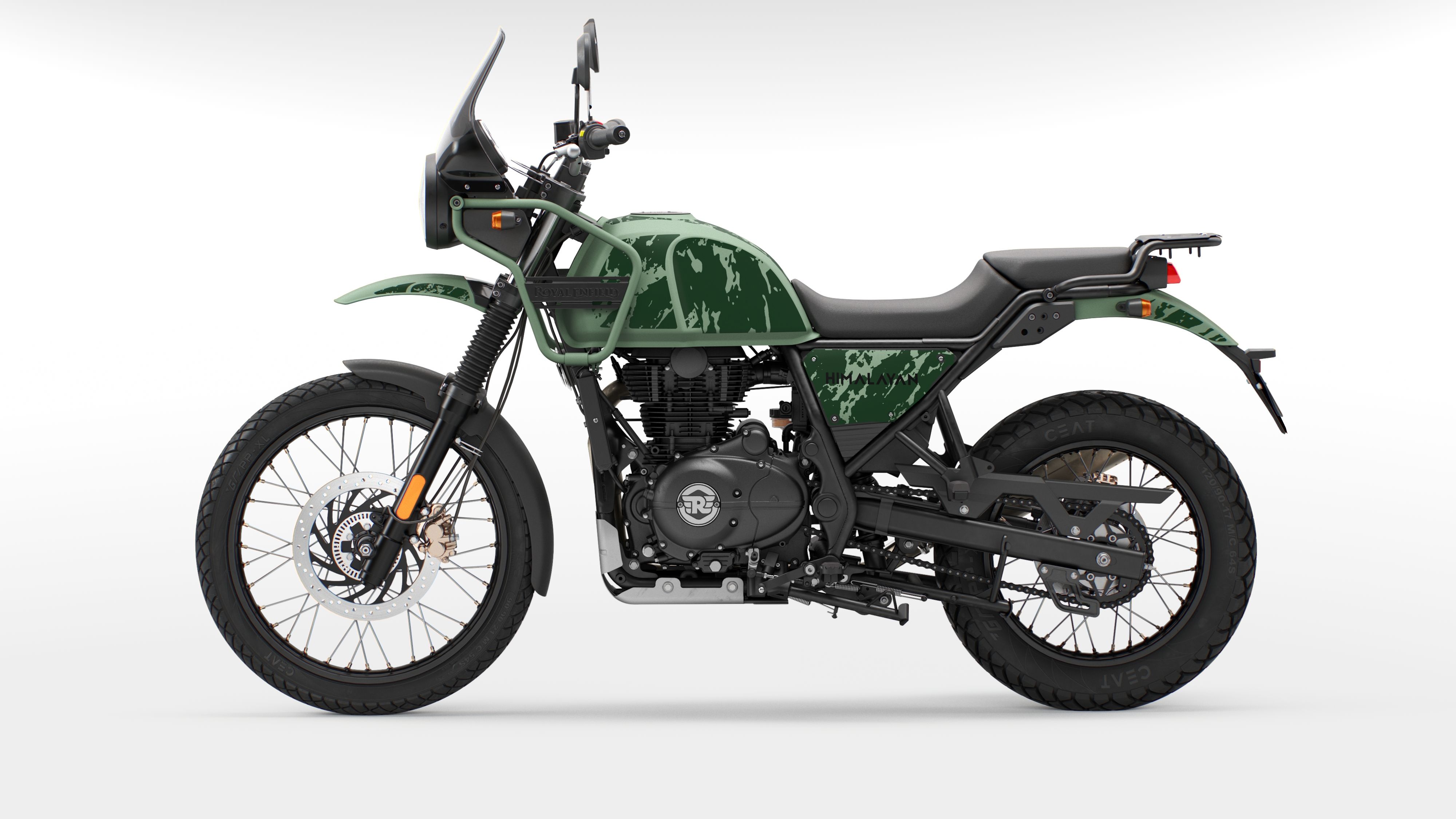 Royal Enfield Himalayan 2021 Pine Green 2