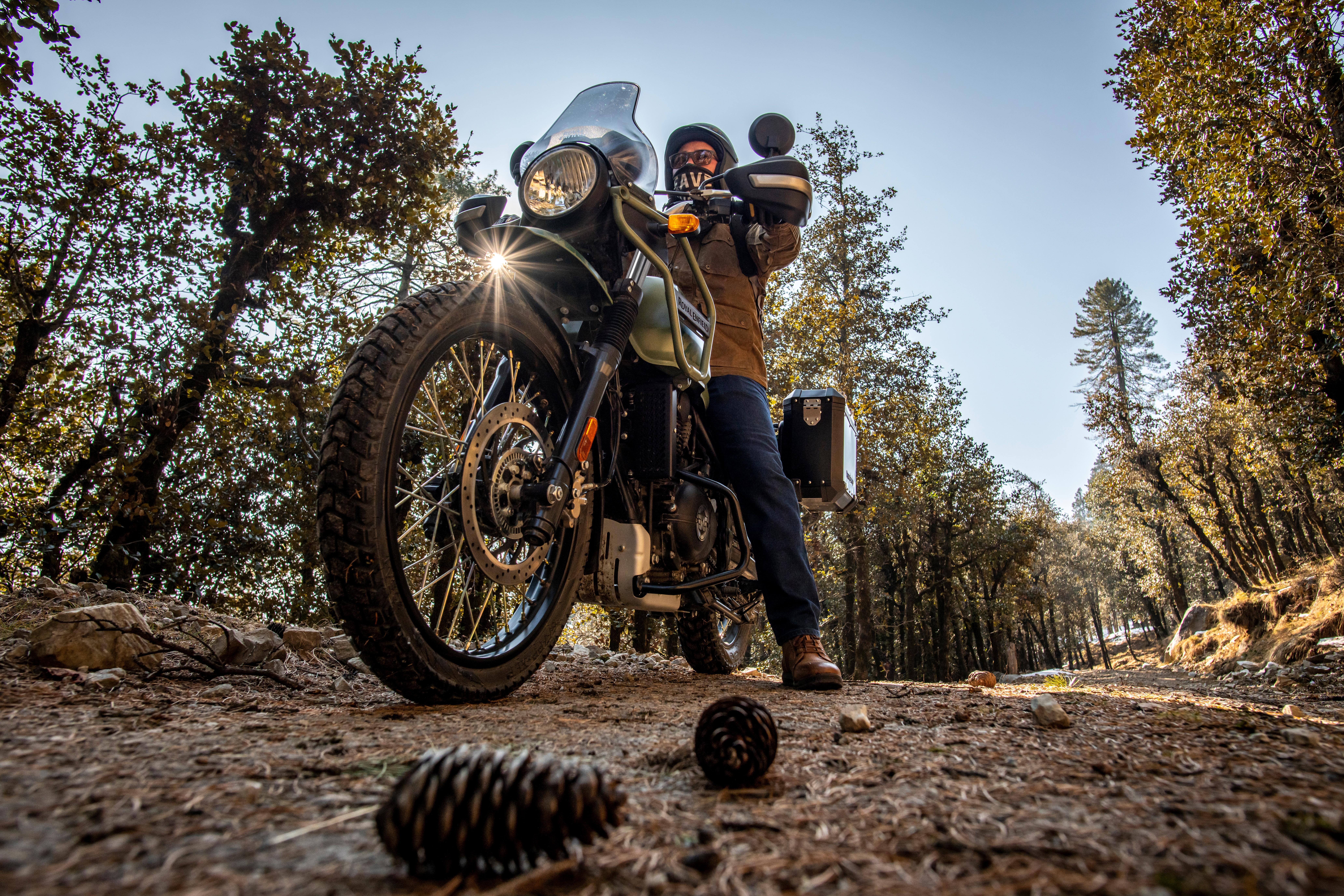 Royal Enfield Himalayan 2021 acción