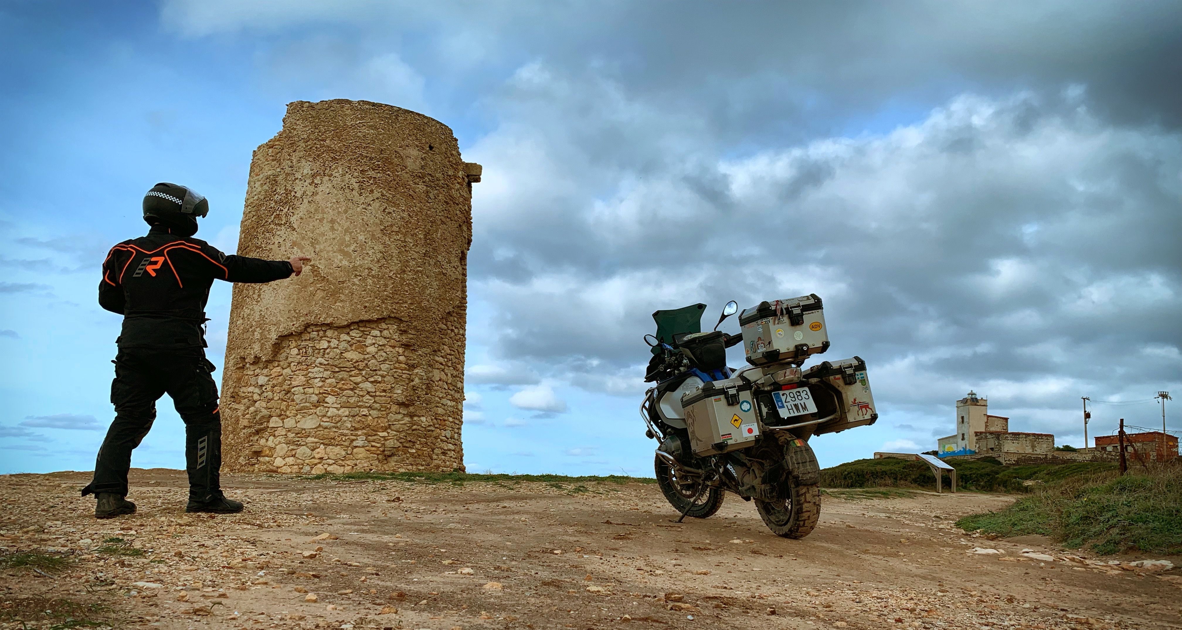 Córcega y Cerdeña en moto: Capo Mannu.