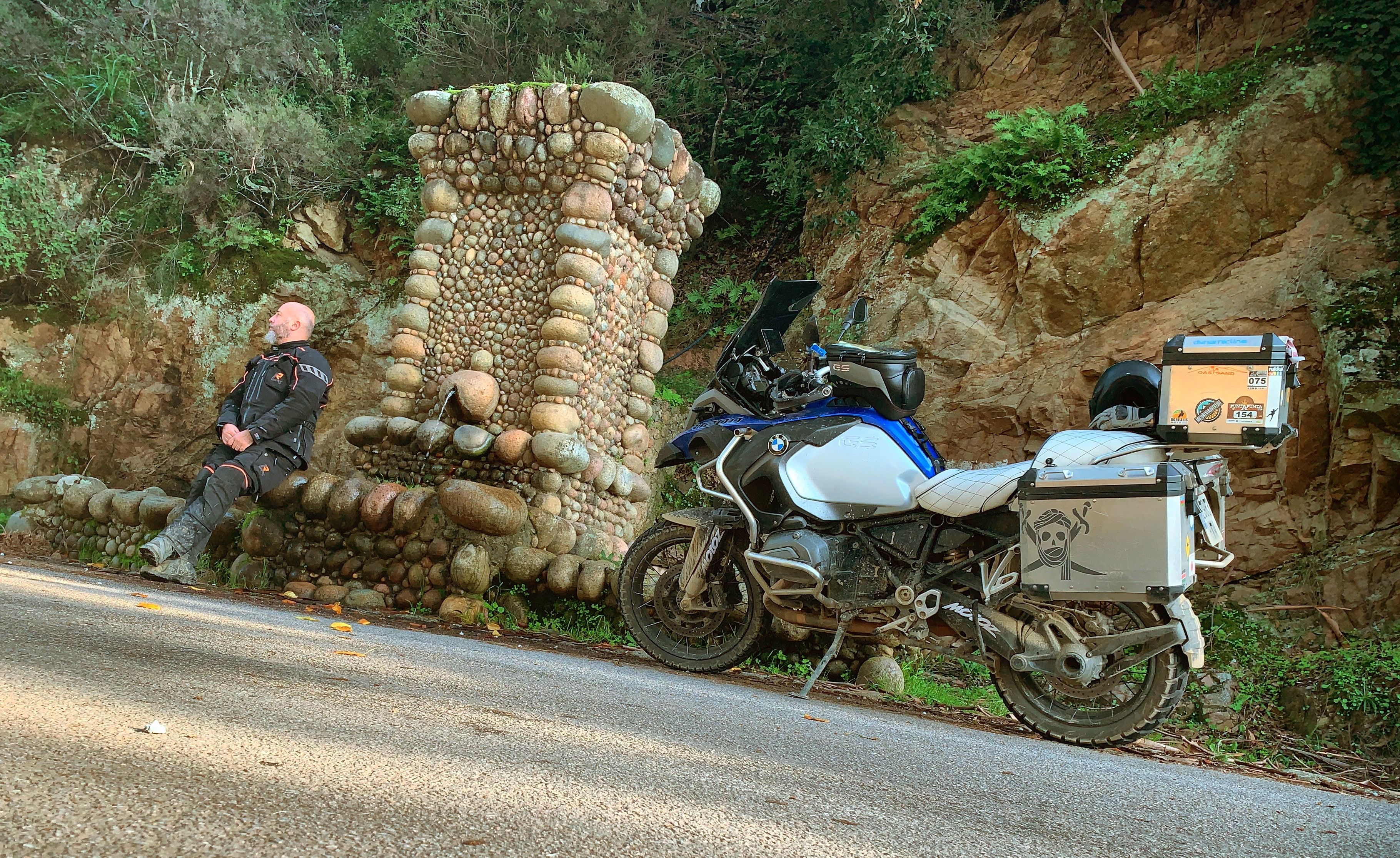 Córcega y Cerdeña en moto.