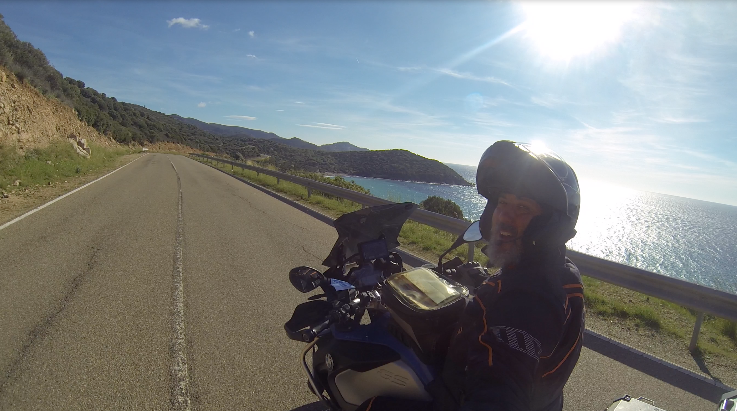 Córcega y Cerdeña en moto.