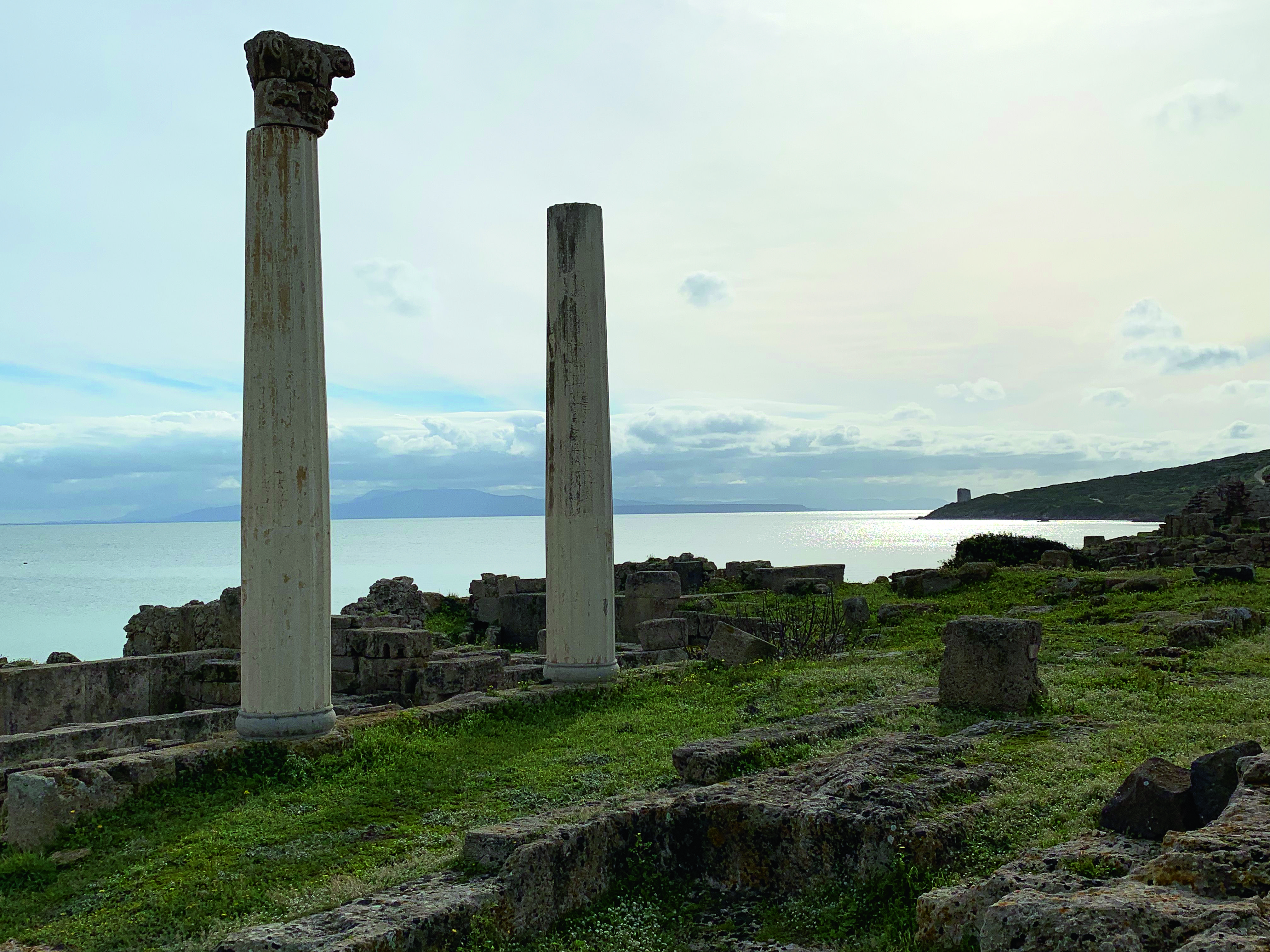 Córcega y Cerdeña en moto: Tharros.