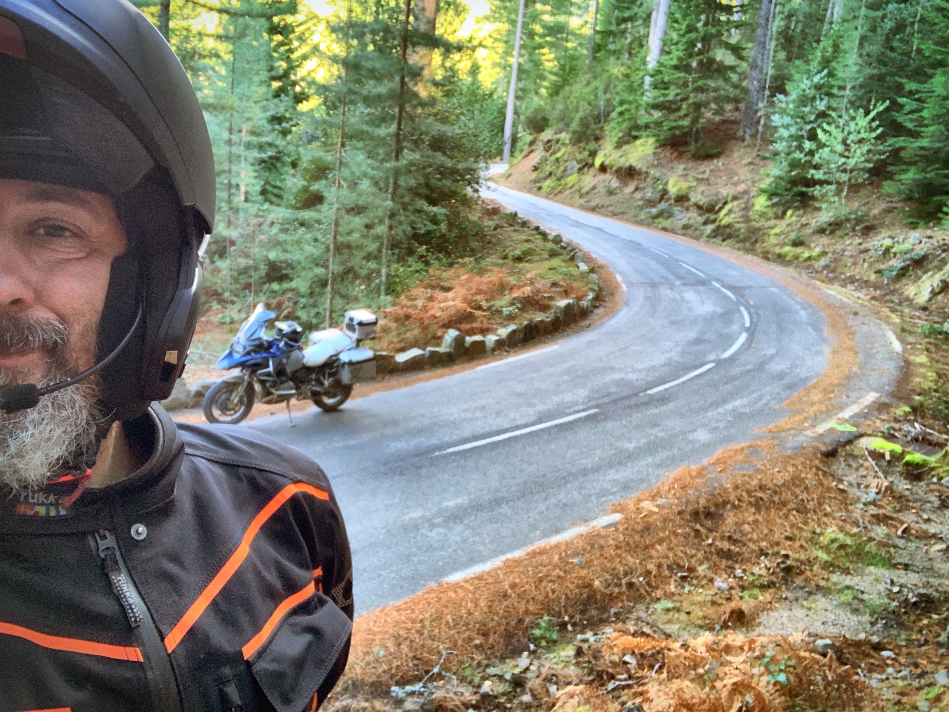 Córcega y Cerdeña en moto.