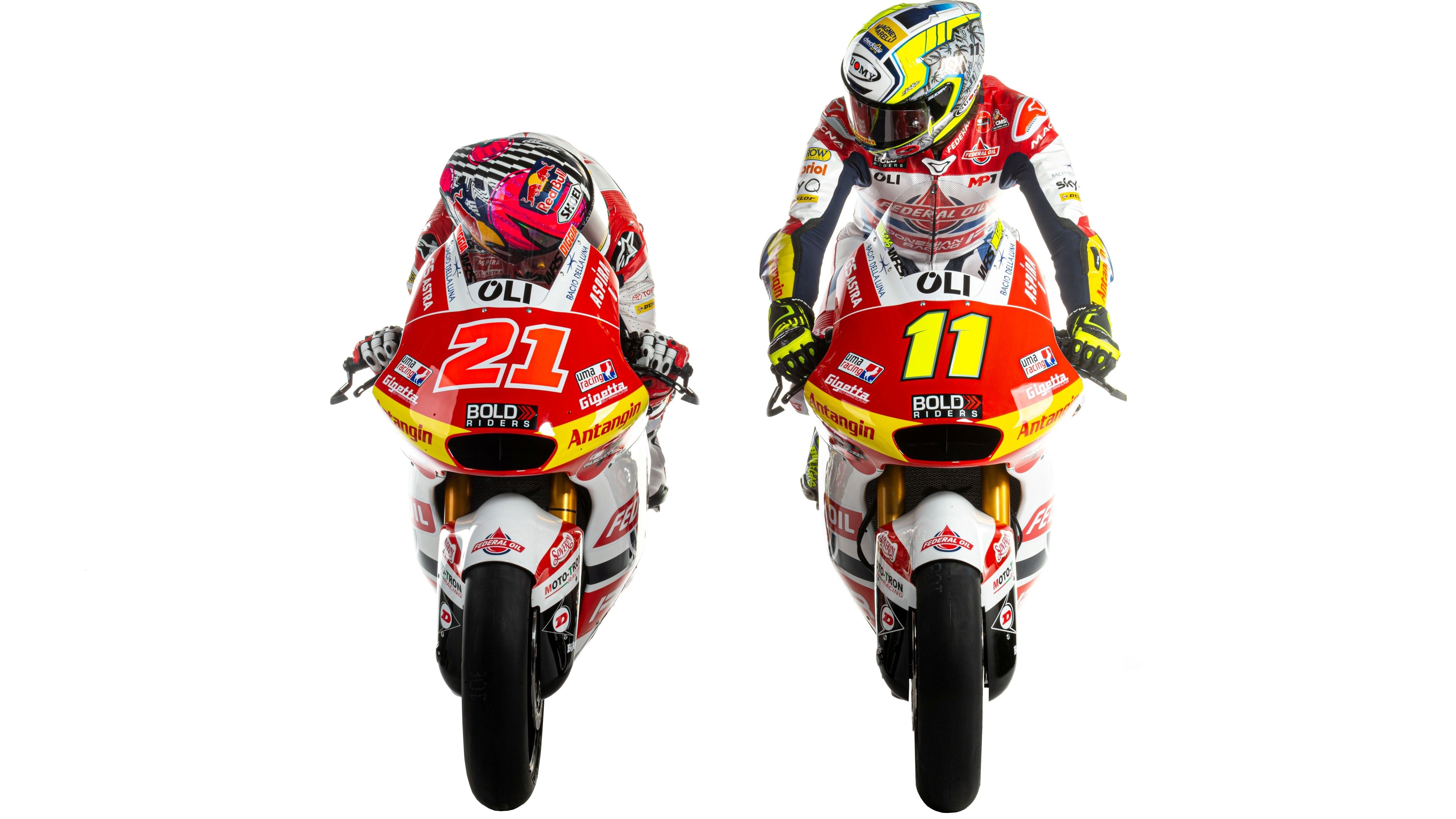 Gresini Racing Moto2 2021 - Fabio Di Giannantonio y Nicolò Bulega