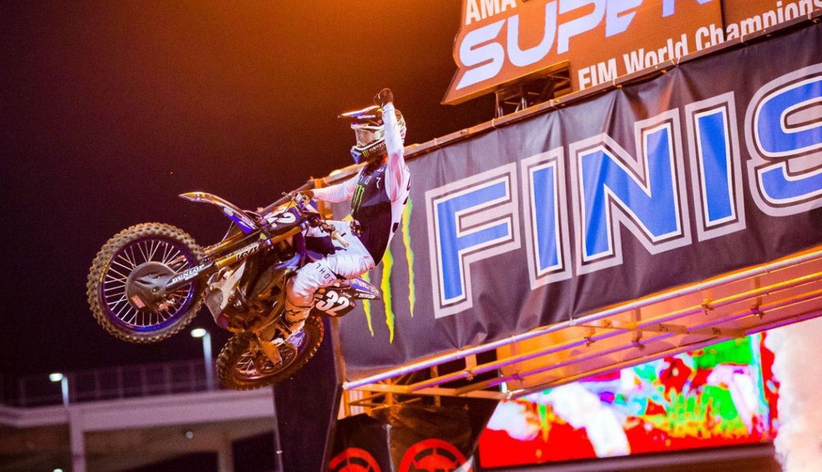 Segundo triunfo consecutivo de Cooper Webb en el SX de Orlando