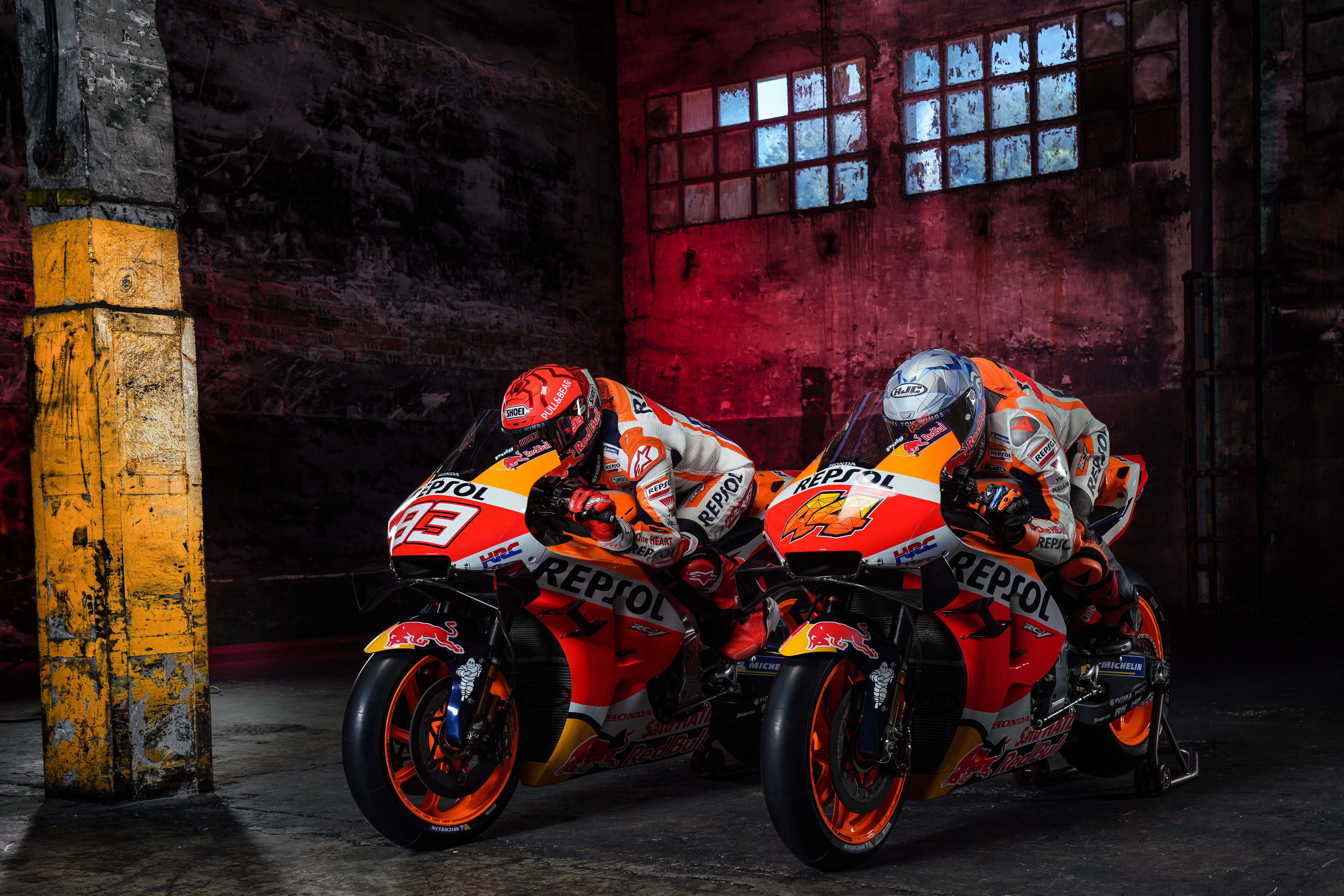 Presentación Honda RC213V MotoGP 2021 Marc Márquez Pol Espargaró 3