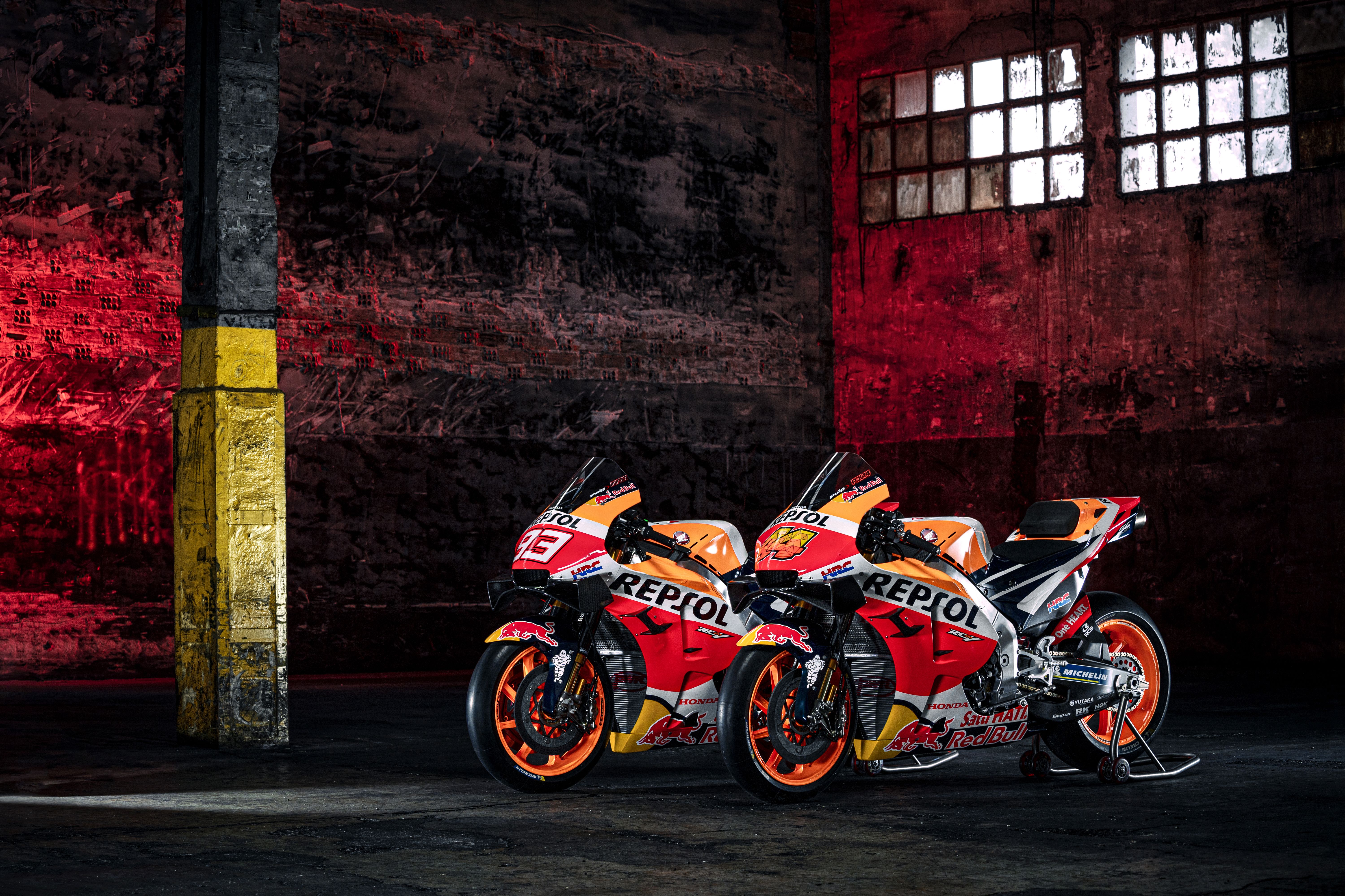 Presentación Honda RC213V MotoGP 2021 Marc Márquez Pol Espargaró 4