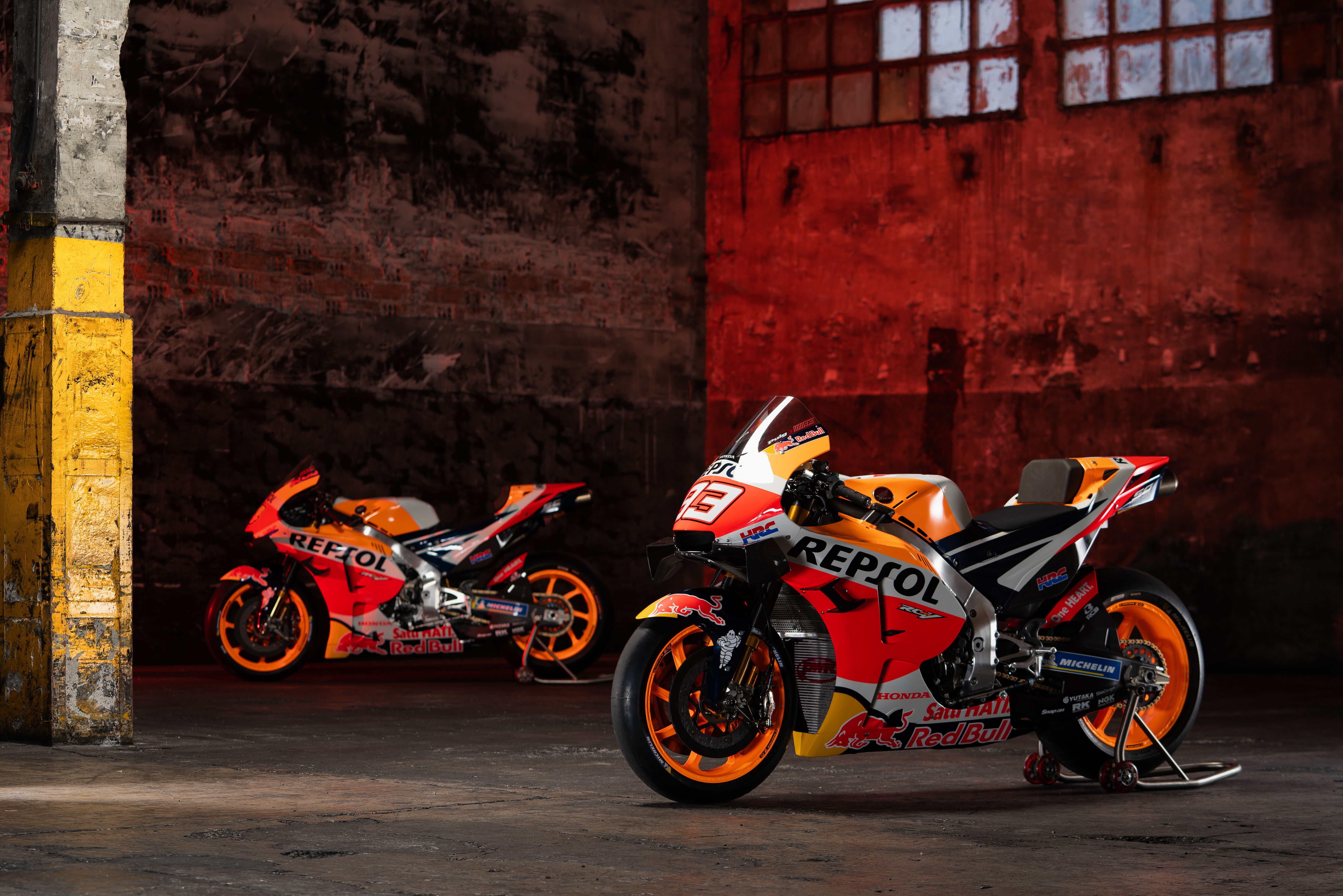 Presentación Honda RC213V MotoGP 2021 Marc Márquez Pol Espargaró 5