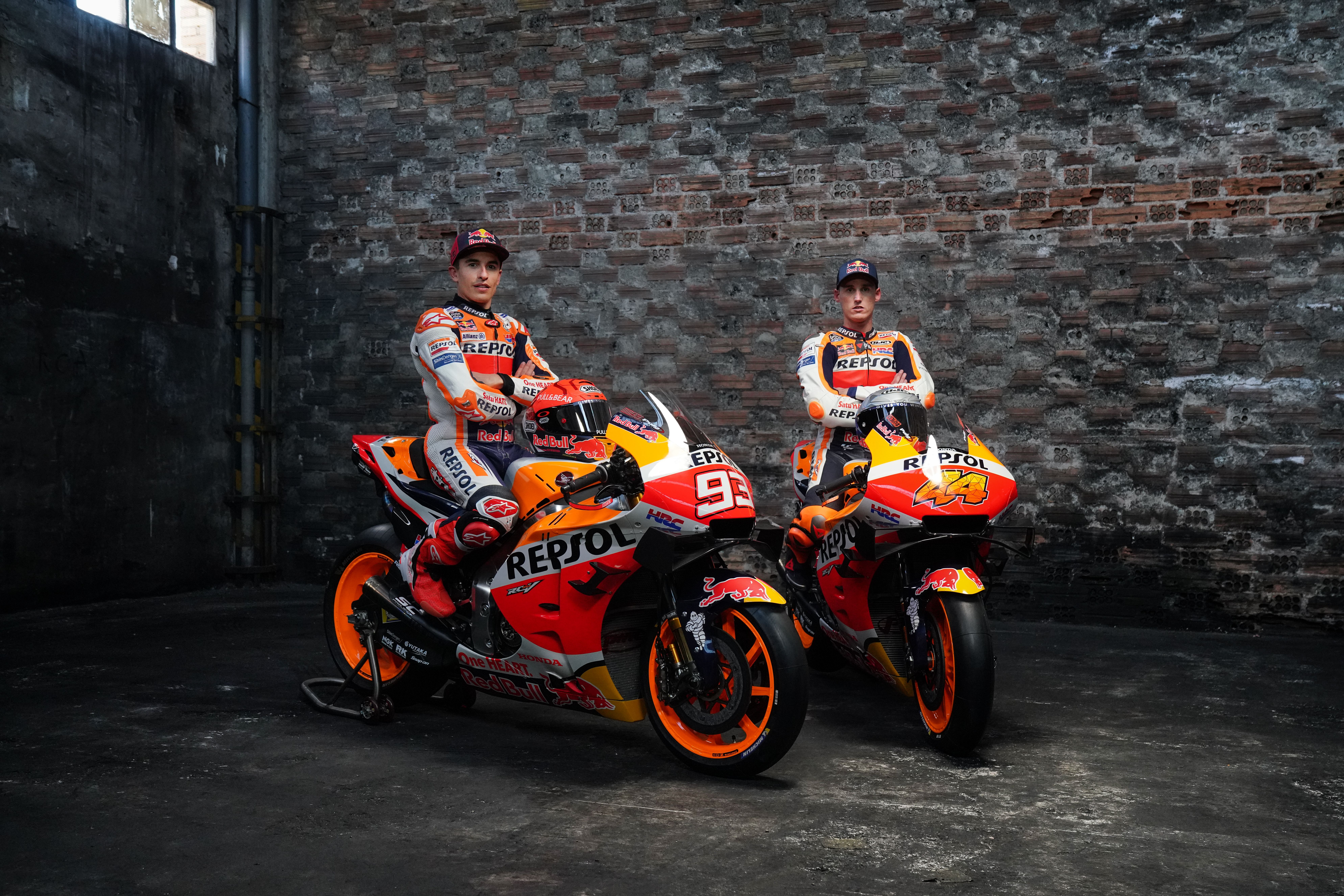 Presentación Honda RC213V MotoGP 2021 Marc Márquez Pol Espargaró 7