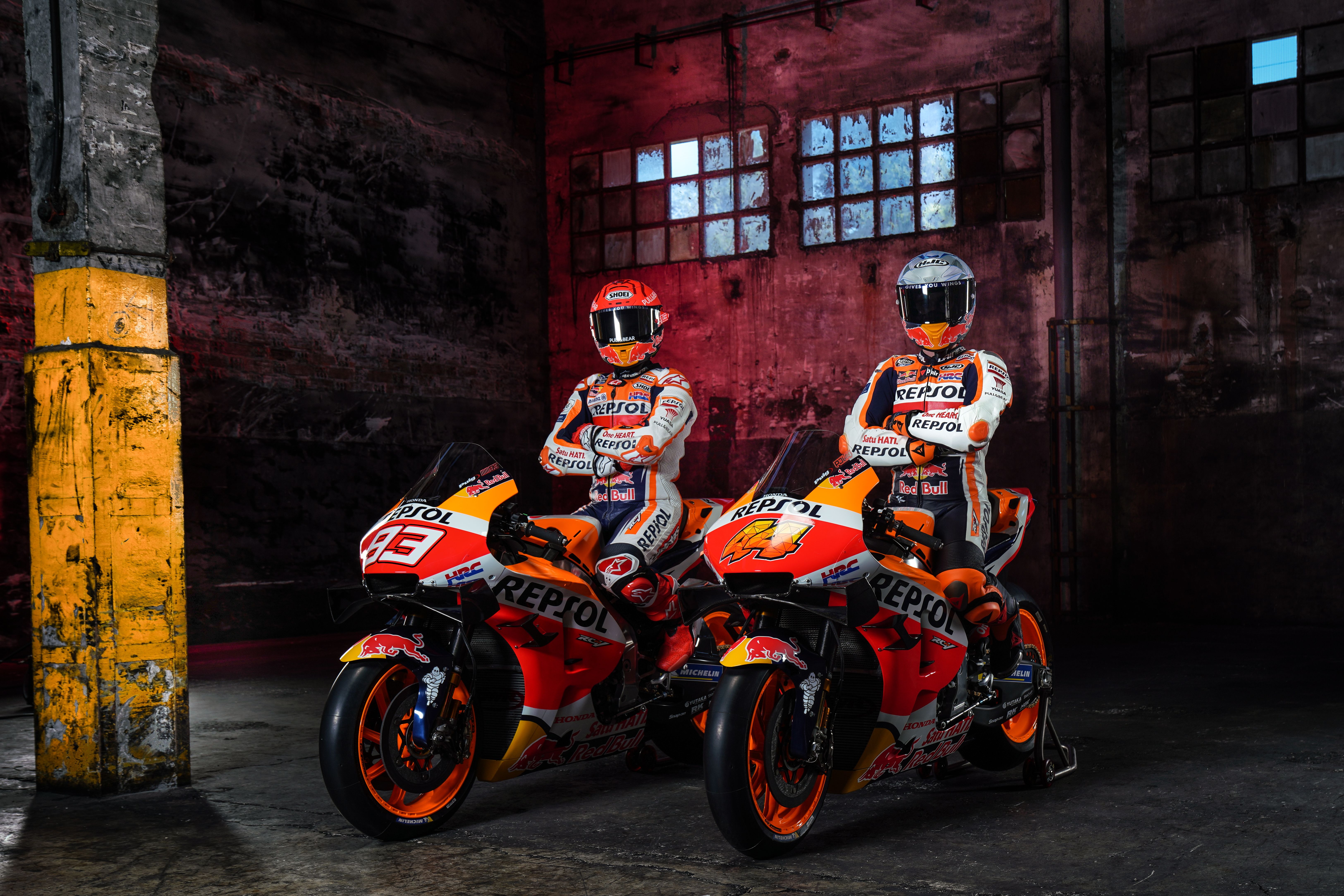 Presentación Honda RC213V MotoGP 2021 Marc Márquez Pol Espargaró 8