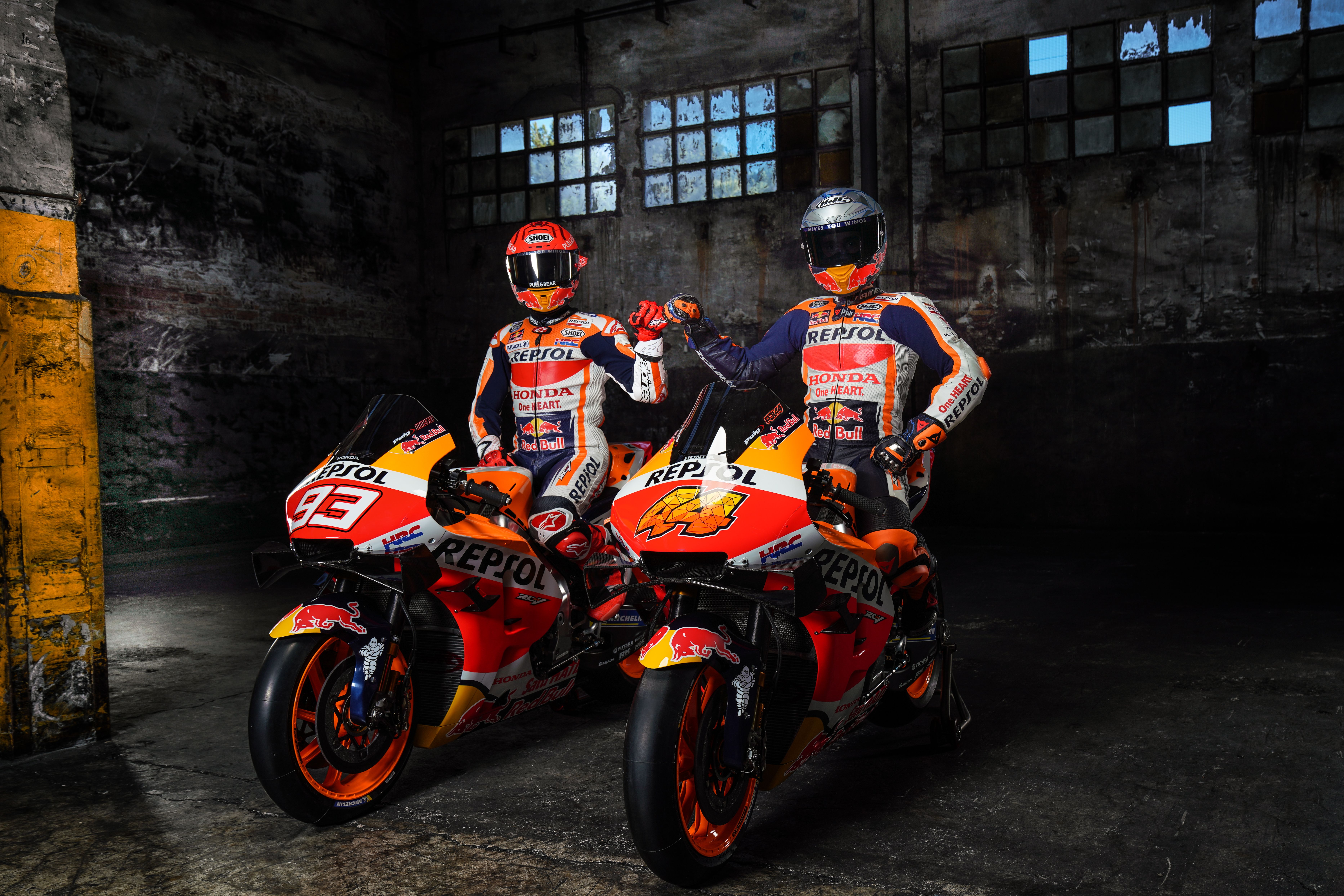 Presentación Honda RC213V MotoGP 2021 Marc Márquez Pol Espargaró 10