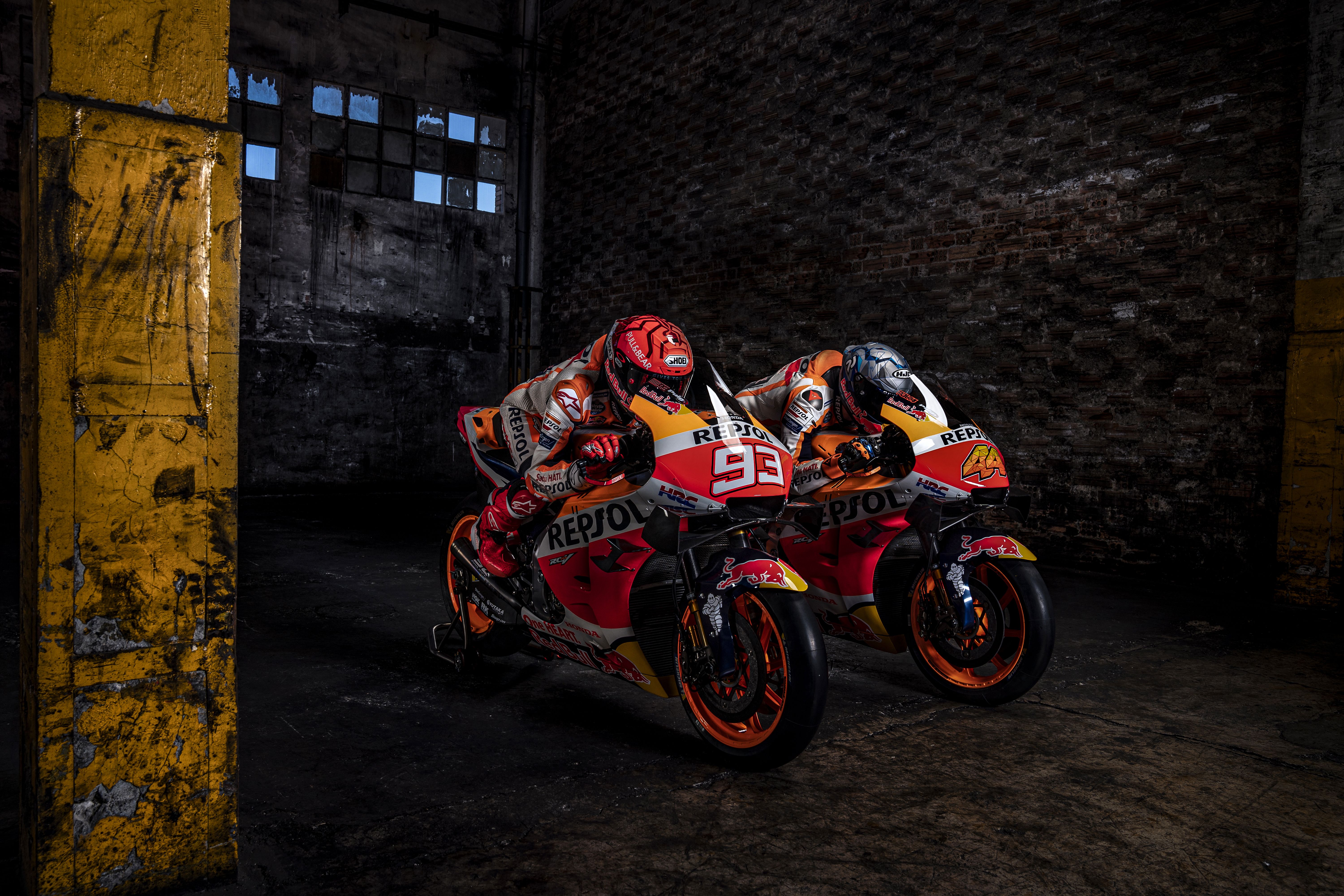 Presentación Honda RC213V MotoGP 2021 Marc Márquez Pol Espargaró 12