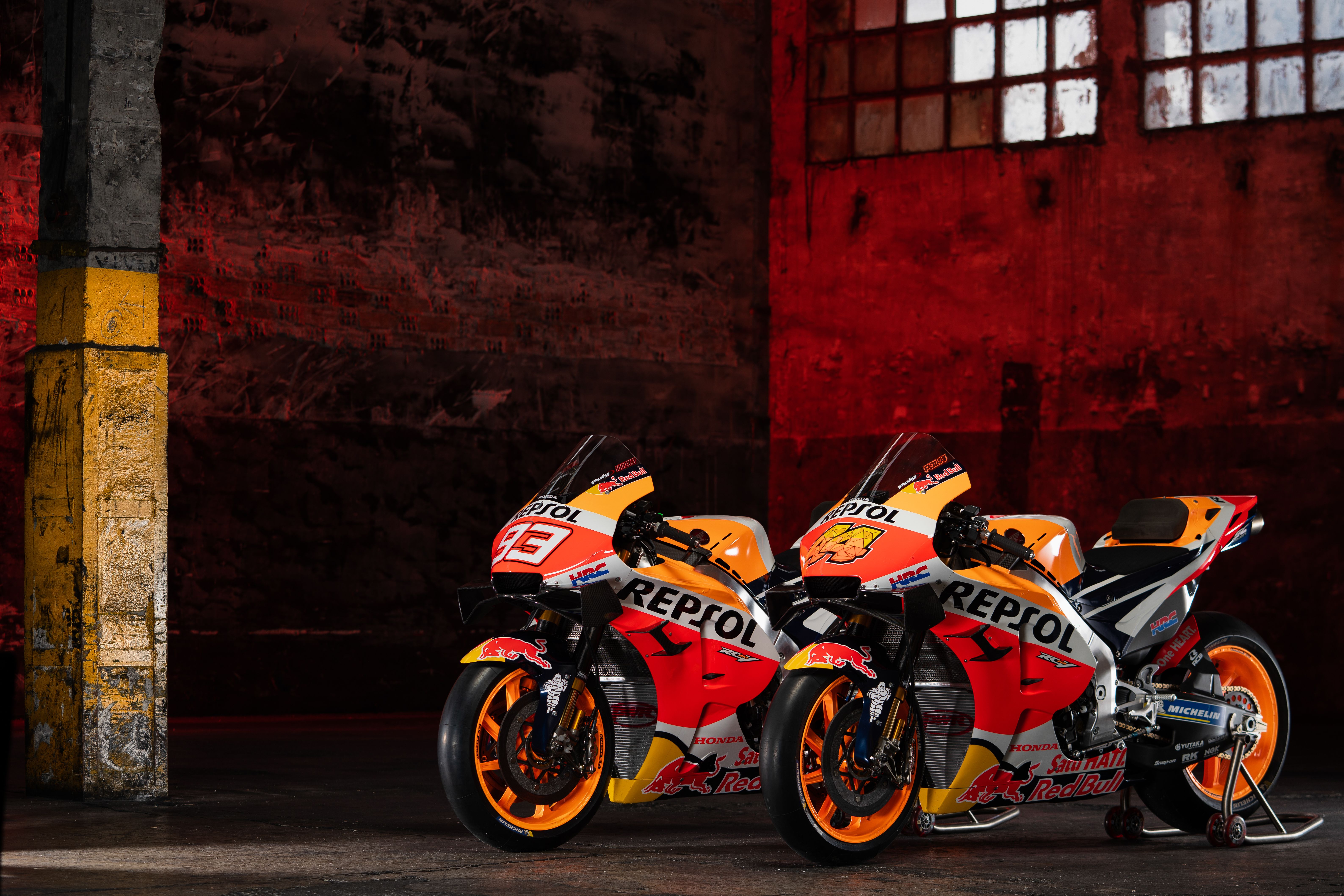 Presentación Honda RC213V MotoGP 2021 Marc Márquez Pol Espargaró 19
