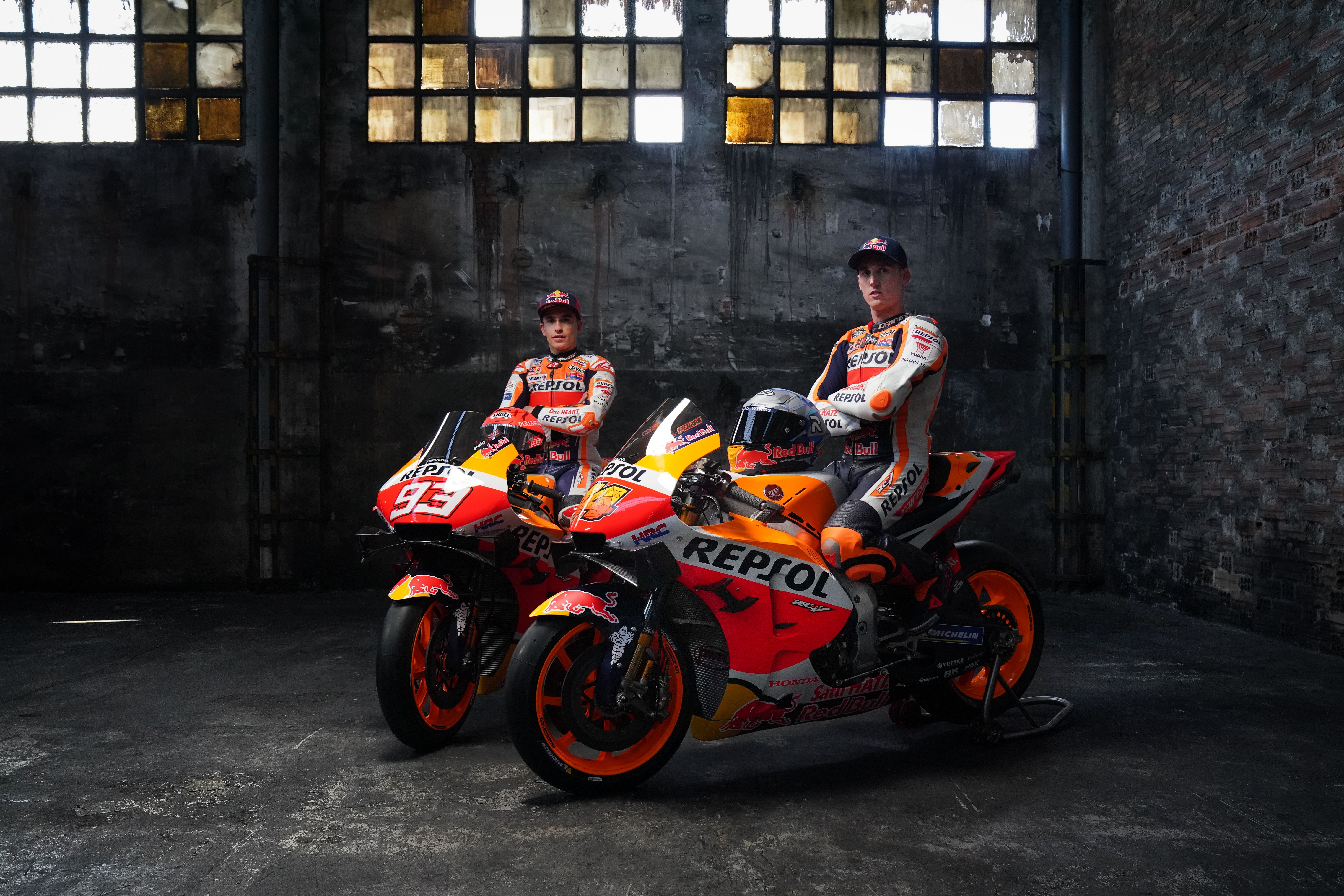 Presentación Honda RC213V MotoGP 2021 Marc Márquez Pol Espargaró 20