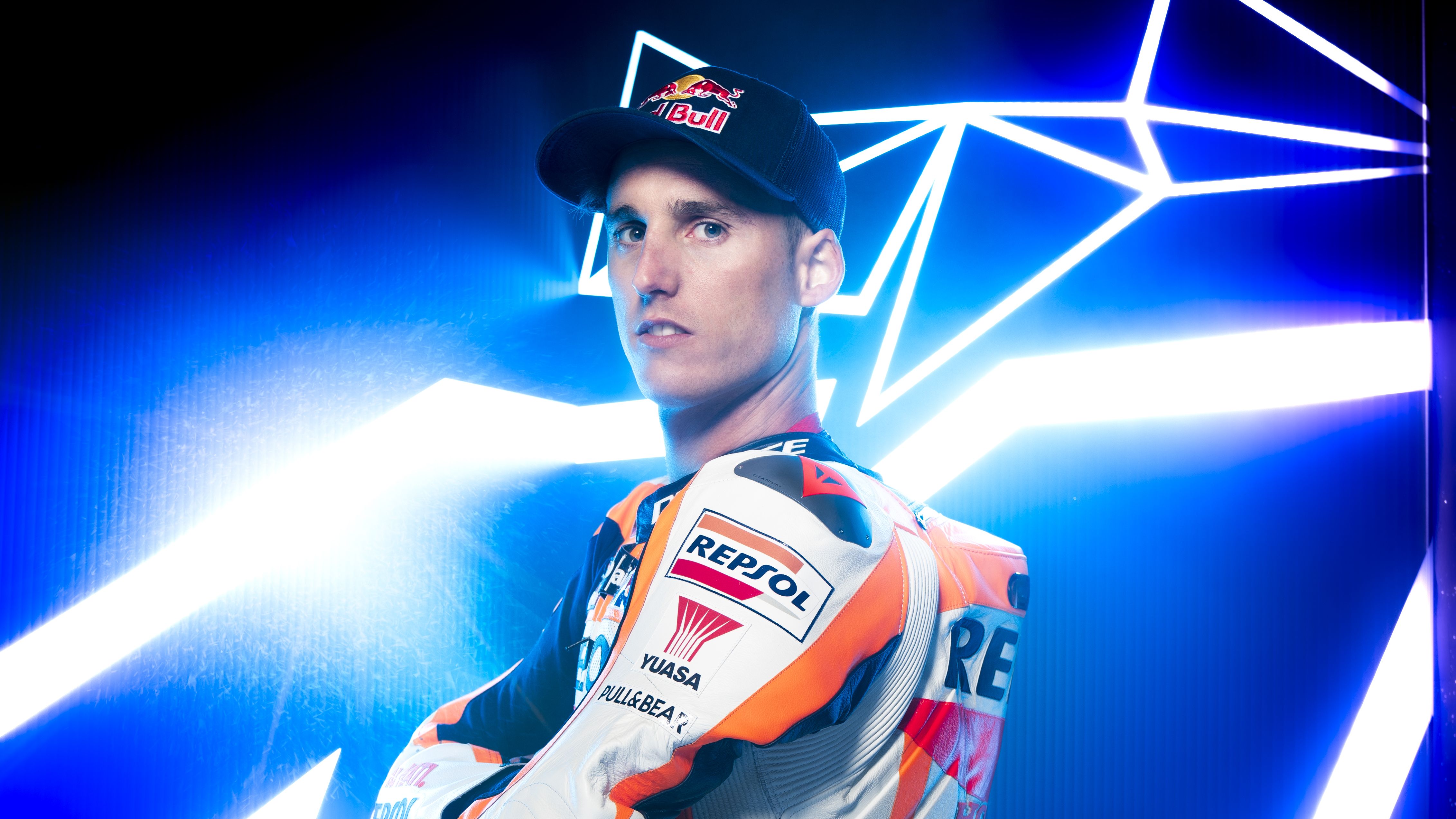 Pol Espargaró, en su estreno como piloto del Repsol Honda.