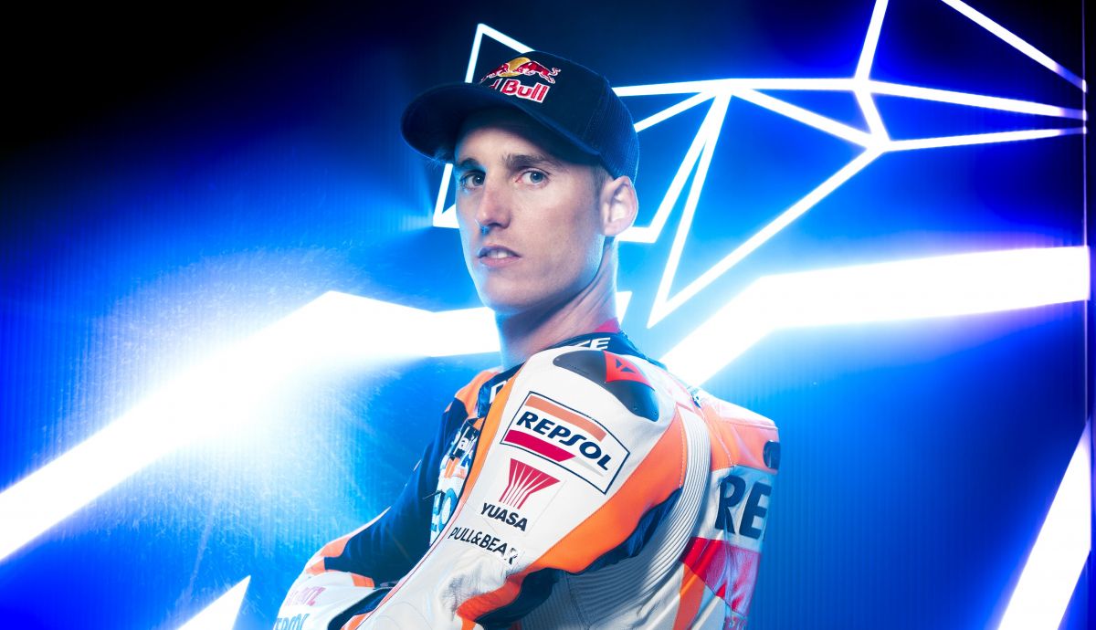 Pol Espargaró en su presentación como piloto del Repsol Honda