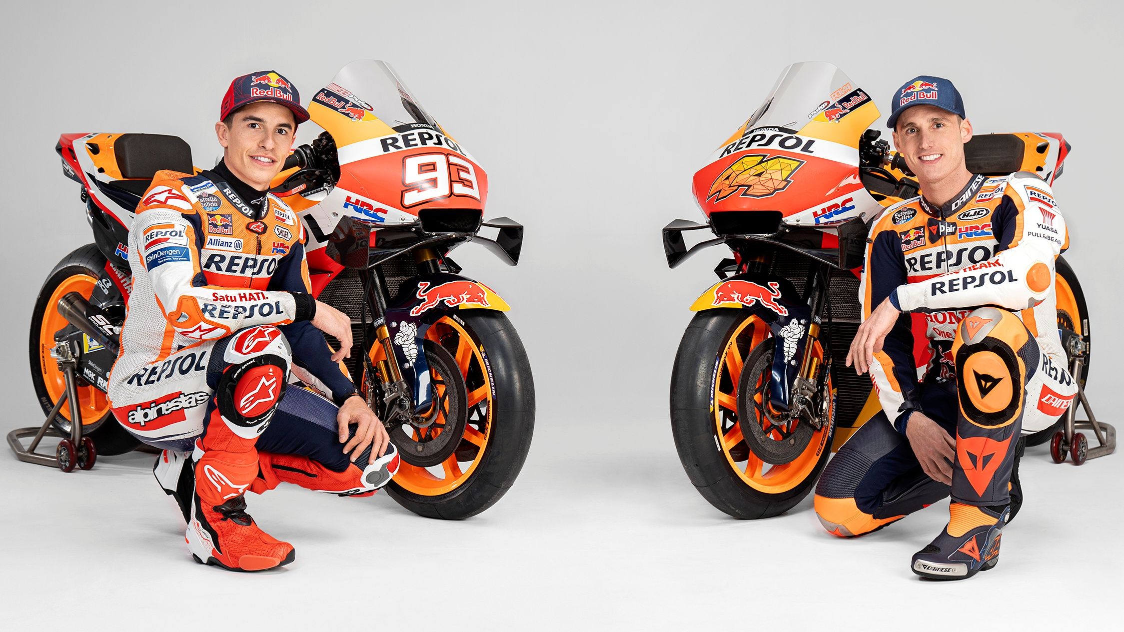 Honda RC213V Repsol MotoGP 2021 Marc Márquez Pol Espagaró 1