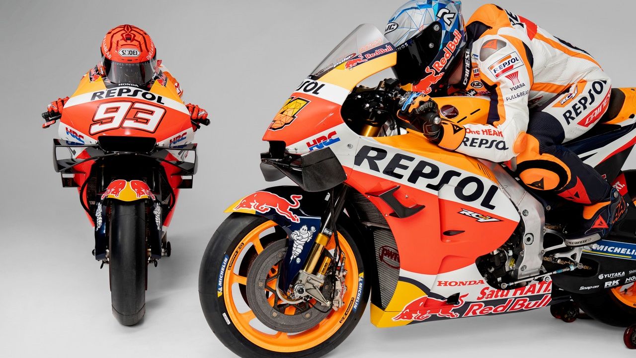 Honda RC213V Repsol MotoGP 2021 Marc Márquez Pol Espagaró 10
