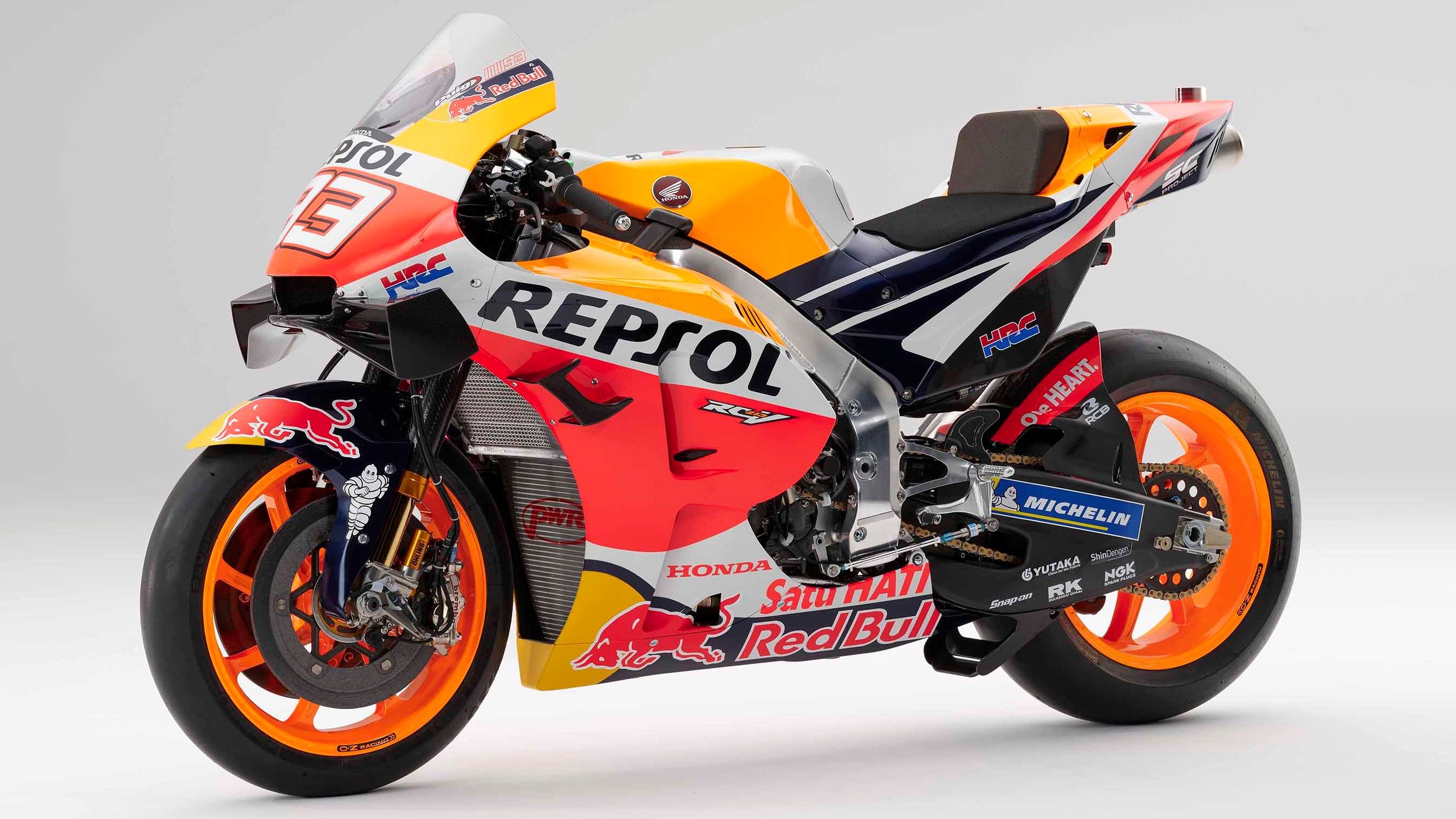 Honda RC213V Repsol MotoGP 2021 Marc Márquez Pol Espagaró 17
