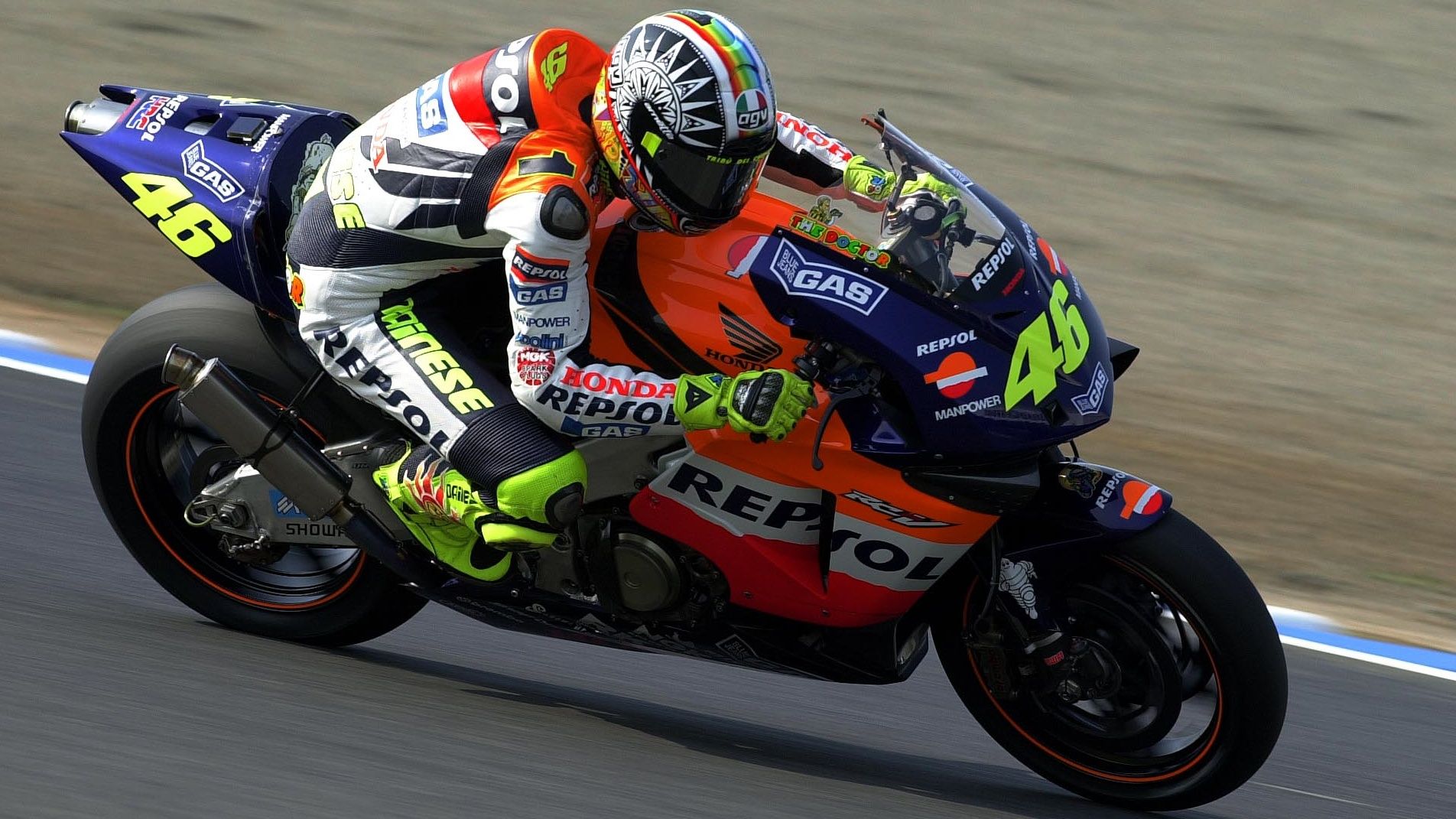 Valentino Rossi en 2002