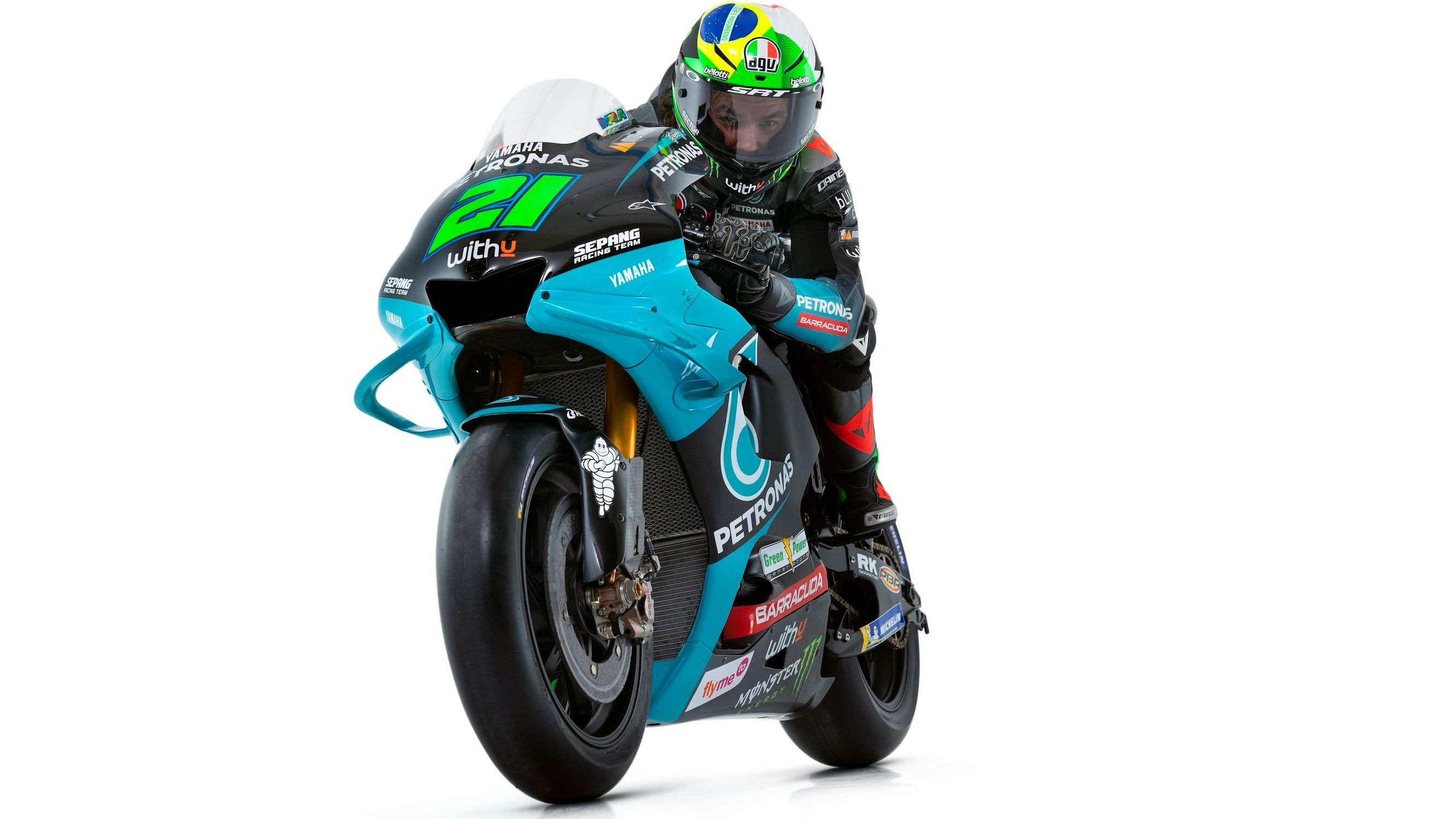 Yamaha YZR M1 Petronas MotoGP 2021 Valentino Rossi Franco Morbidelli 10