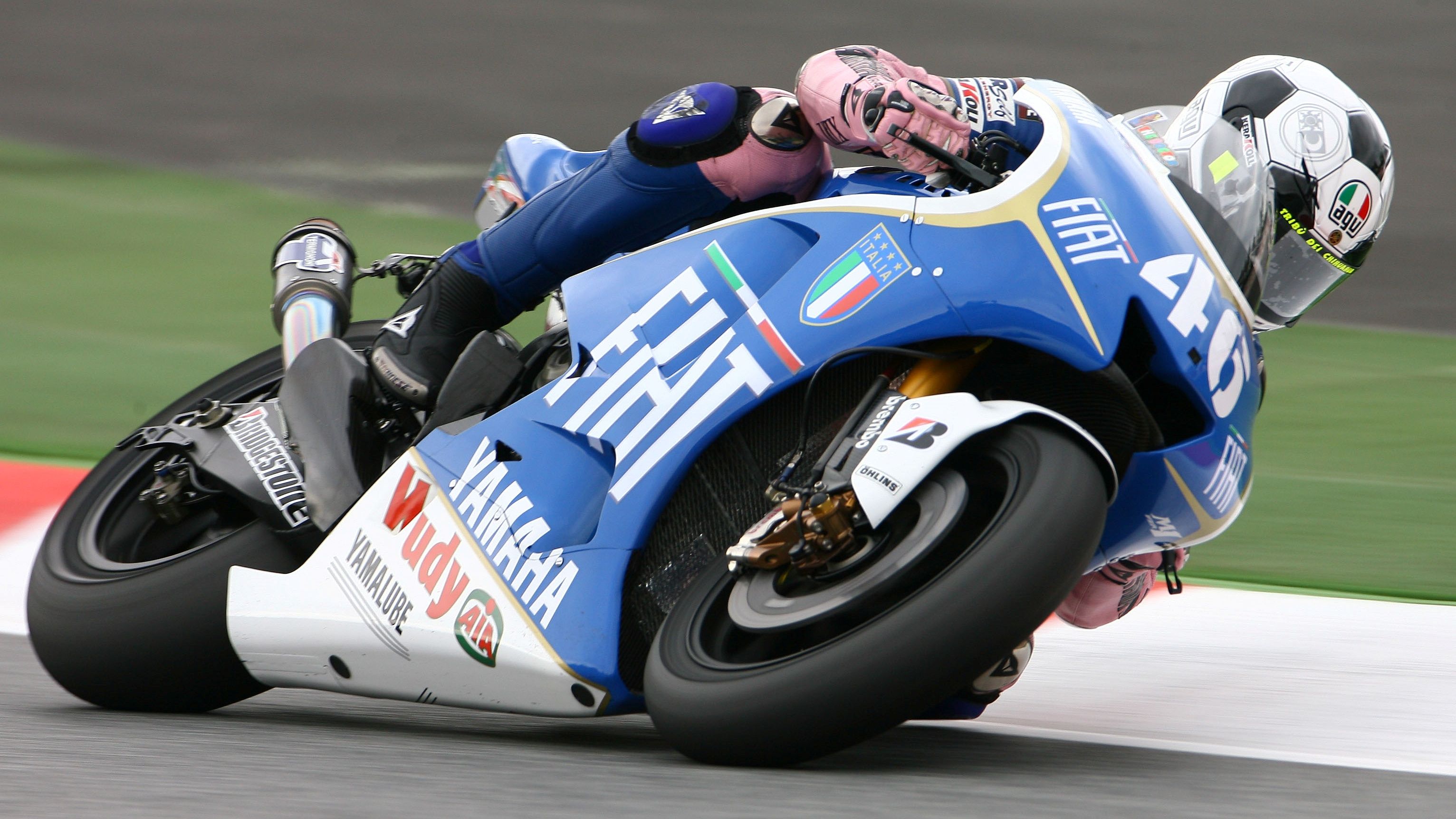 Valentino Rossi en Barcelona 2008