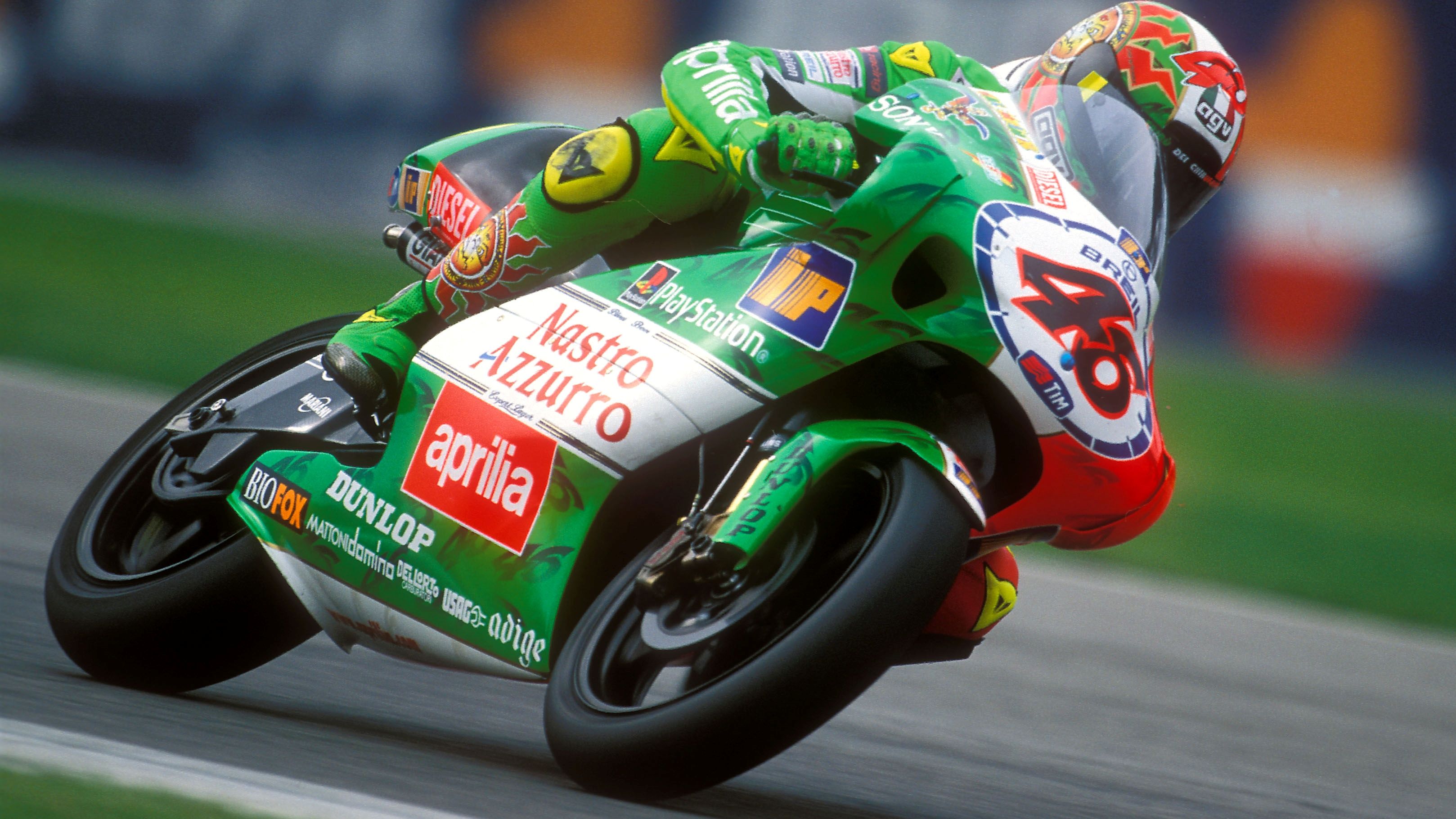 Valentino Rossi en Imola 1999