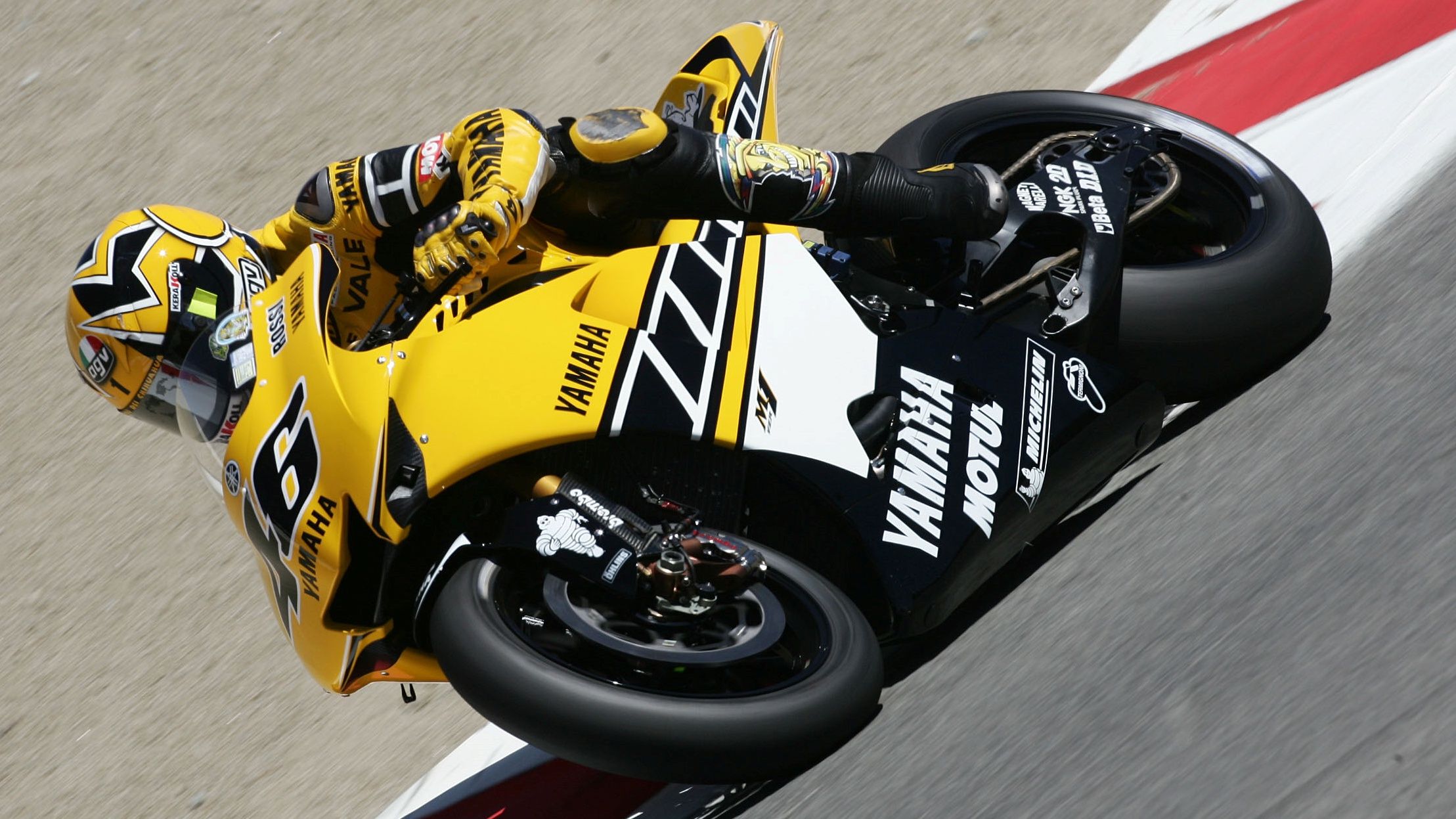 Valentino Rossi en Laguna Seca 2005