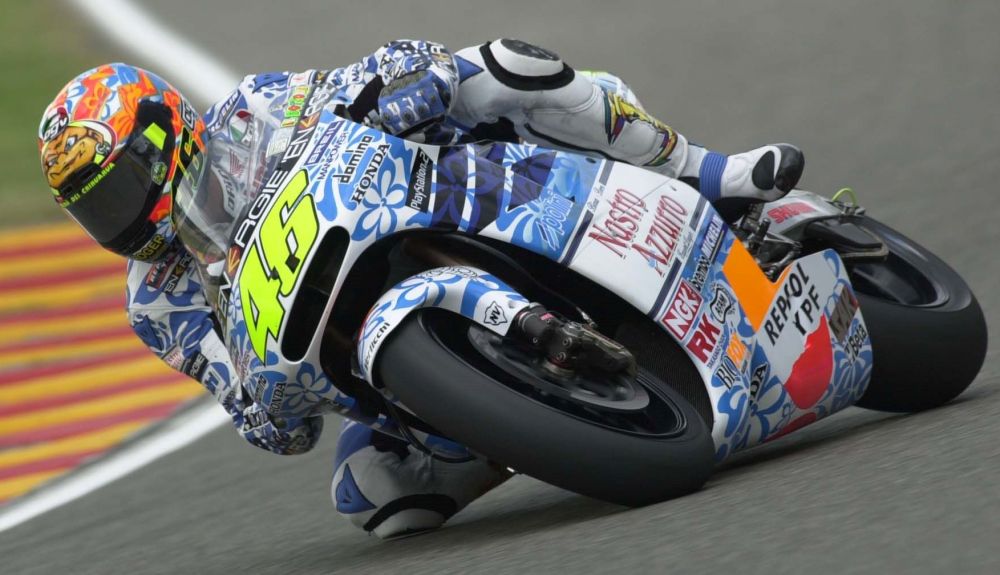Valentino Rossi en Mugello 2001 Valentino Rossi en Mugello 2001
