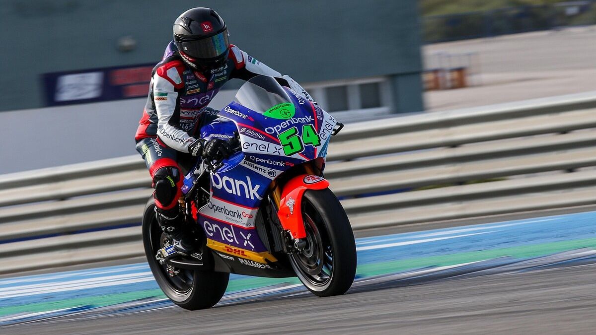 Fermín Aldeguer, día 1 Test 1 Jerez MotoE 2021